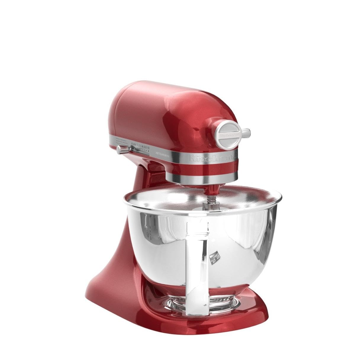 kitchenaid-artisan-mini-3-5-quart-tilt-head-stand-mixer-empire-red-model-ksm3316 image 3