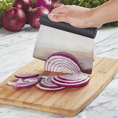 kitchenaid-all-purpose-stainless-steel-dough-pastry-scraper-chopper-cutter-with- image 7