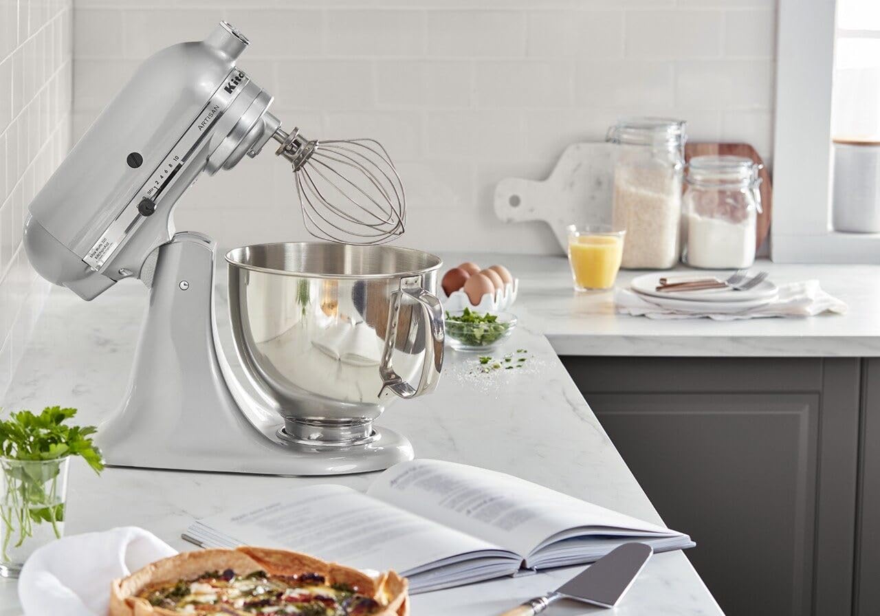 kitchenaid-artisan-series-5-quart-tilt-head-stand-mixer-with-pouring-shield-ksm1 image 5