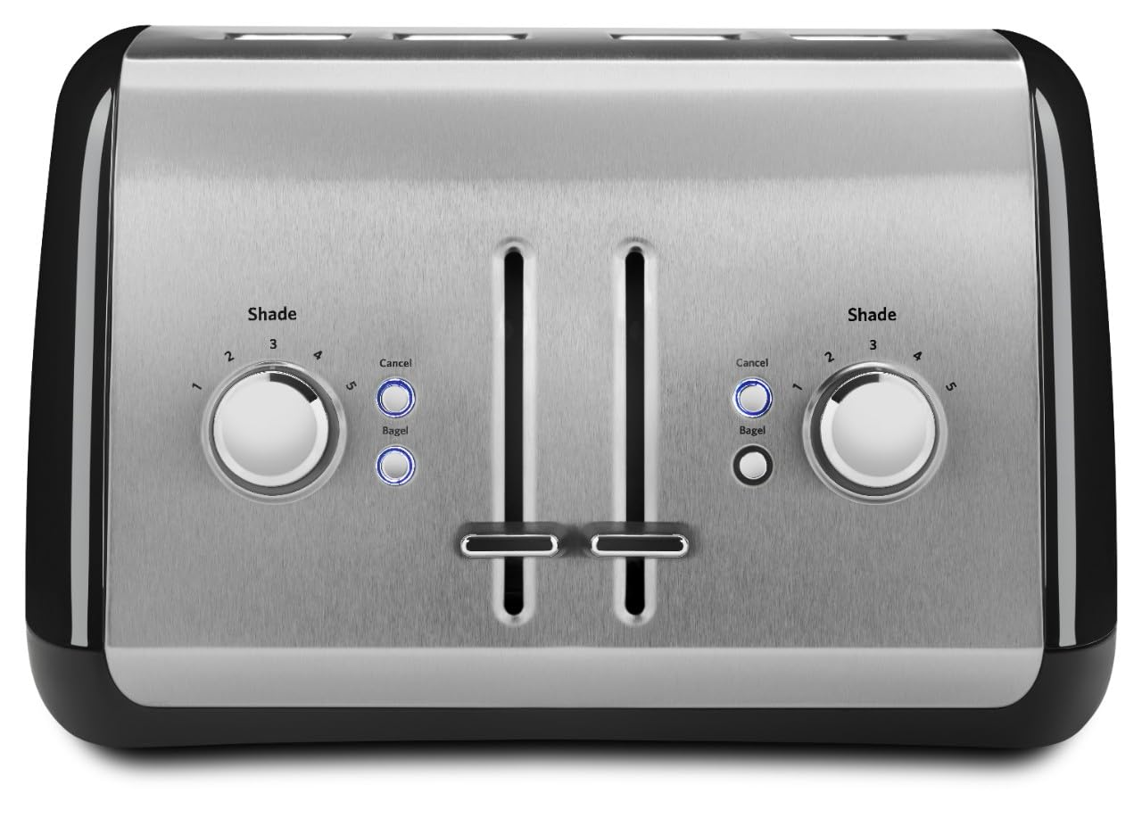 kitchenaid-4-slice-manual-lift-toaster-kmt4115ob-onyx-black-extra-wide-slots-dua image 4