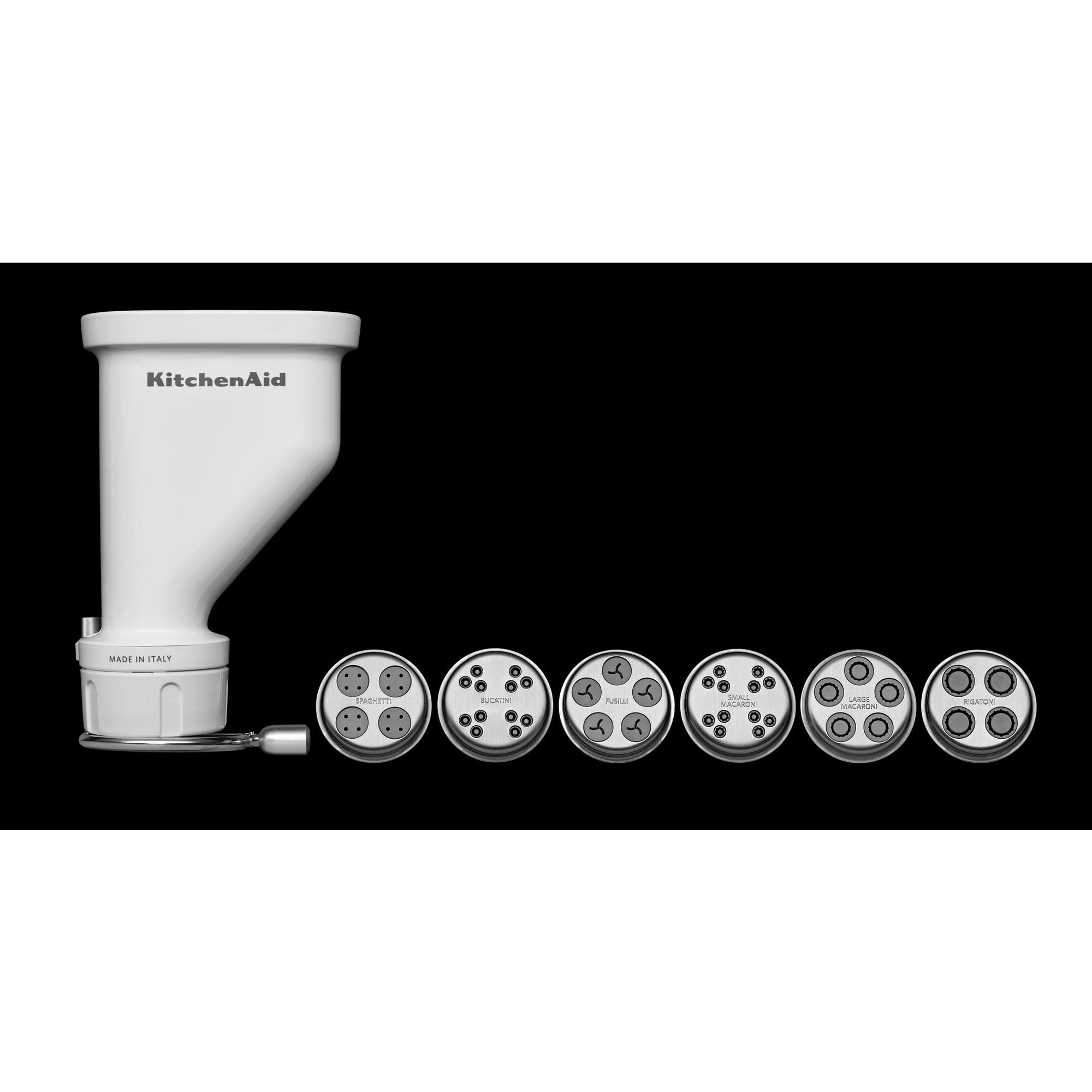 kitchenaid-ksmpexta-gourmet-pasta-press-attachment-with-6-interchangeable-pasta- image 4