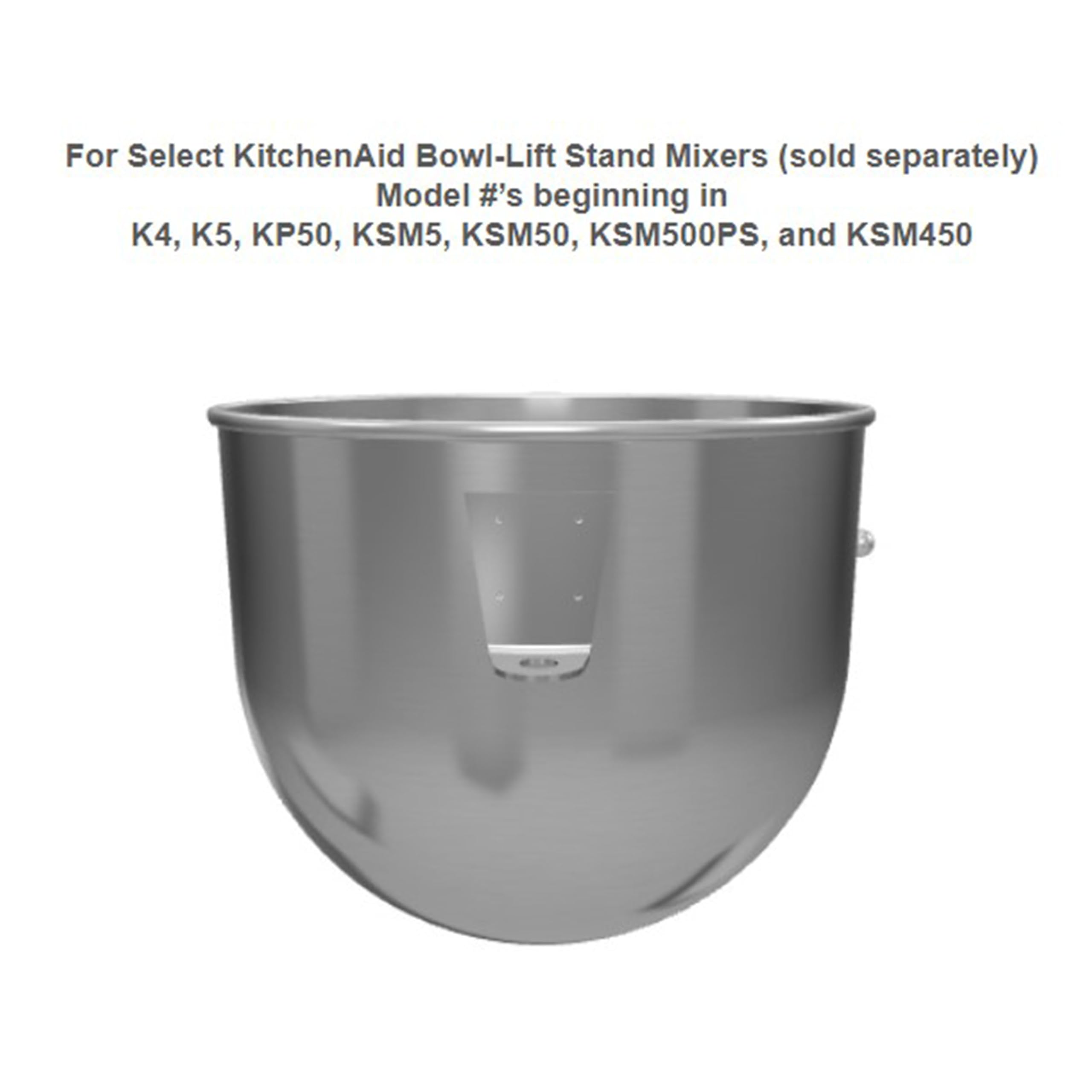 kitchenaid-k5asb-5-quart-bowl-lift-stainless-steel-bowl-with-handle image 3