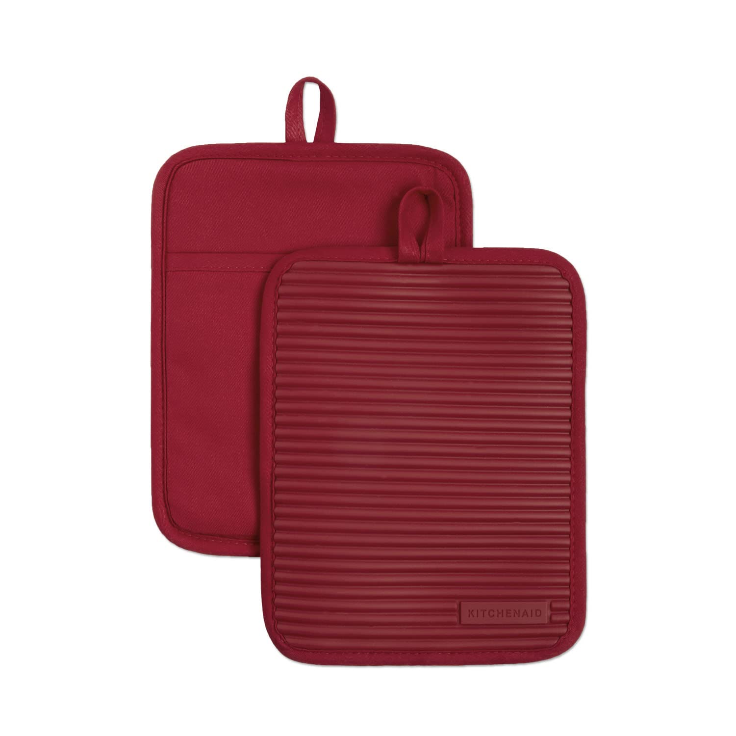 kitchenaid-ribbed-soft-silicone-pot-holder-2-pack-dried-rose image 8