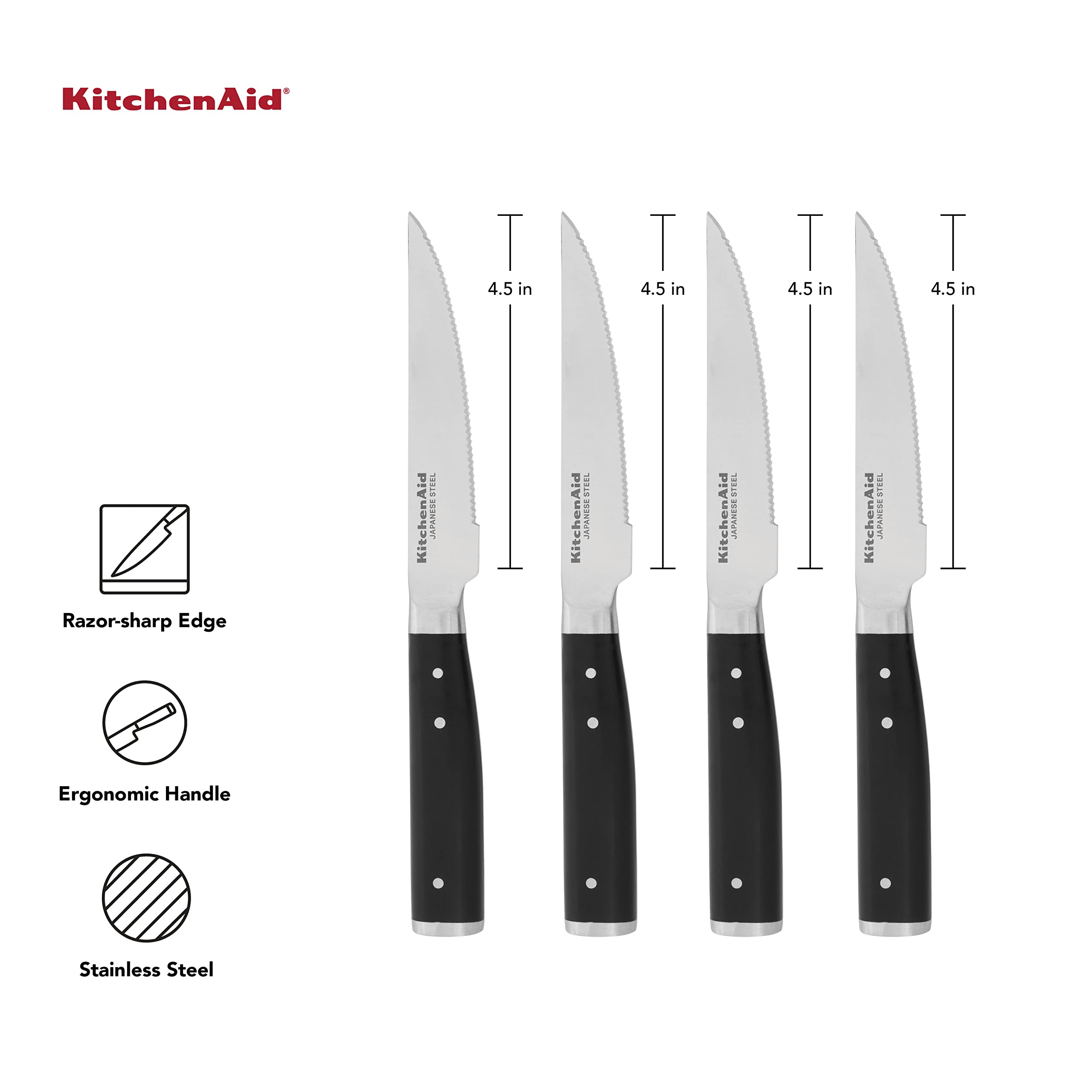 kitchenaid-gourmet-4-piece-forged-triple-rivet-steak-knife-set-4-5-inch-black image 5