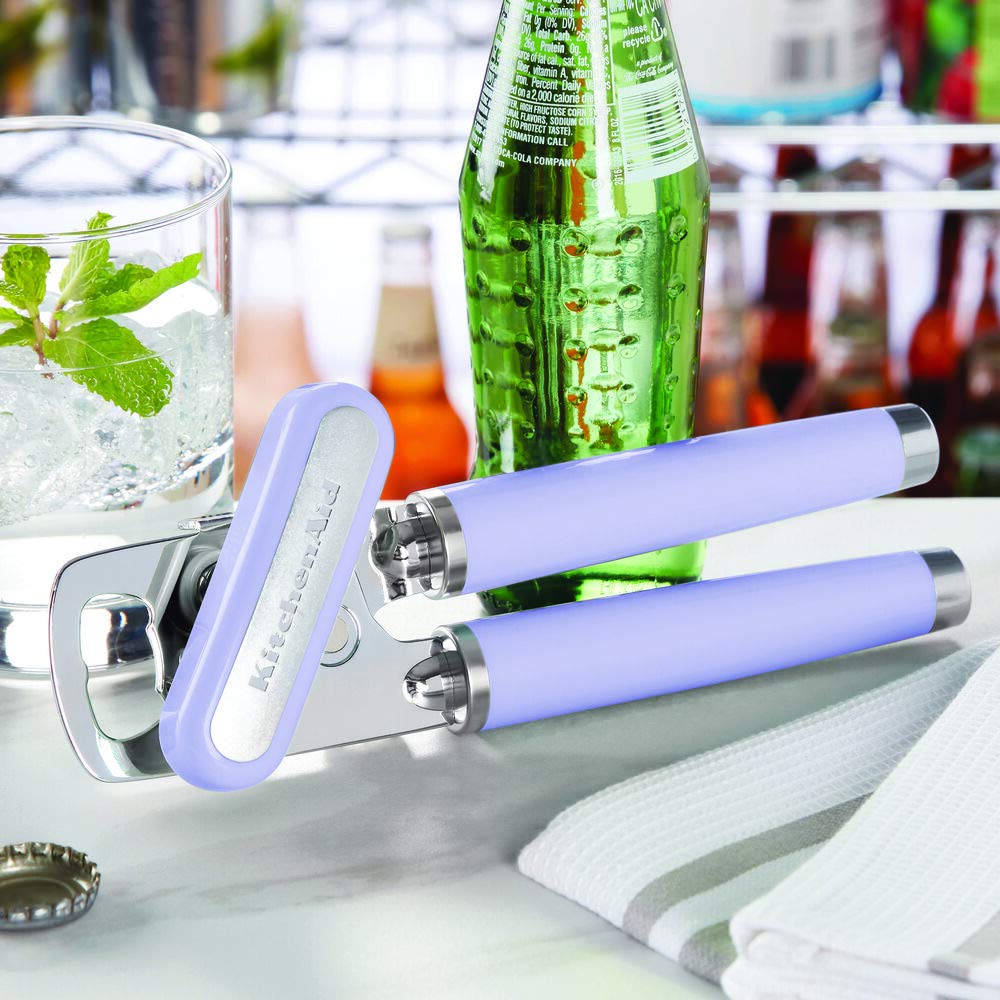 kitchenaid-classic-multifunction-can-opener-and-bottle-opener-lavender-cream-erg image 6