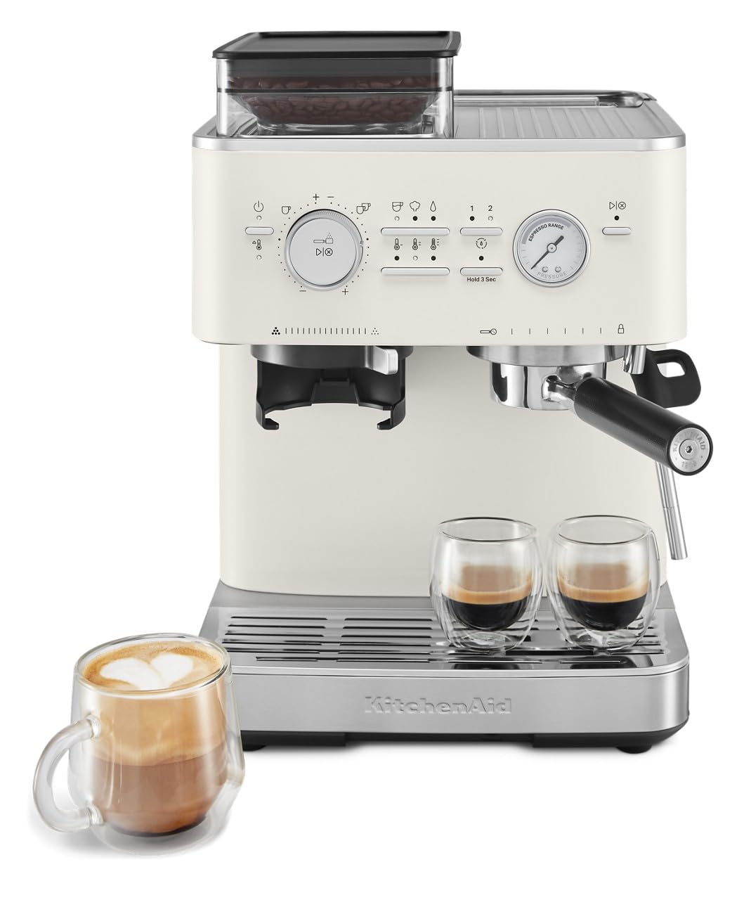 kitchenaid-semi-automatic-espresso-machine-with-burr-grinder-2-5l-kes6551sx-brus image 8