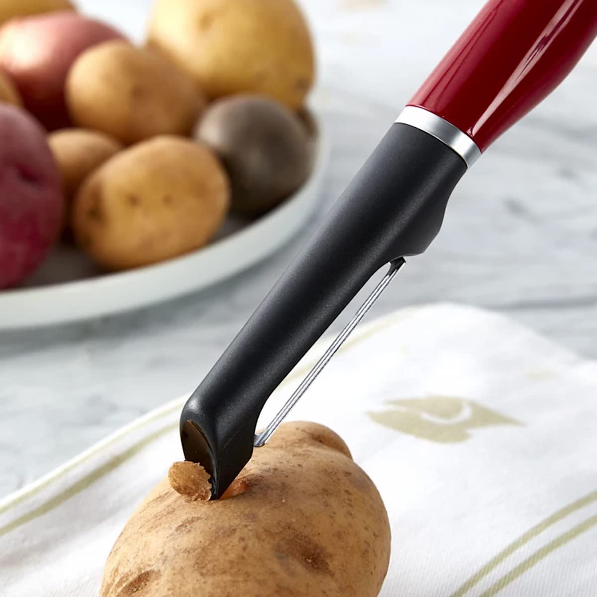 kitchenaid-gourmet-euro-peeler-8-7-inch-red-double-edged-serrated-blade-with-pot image 6