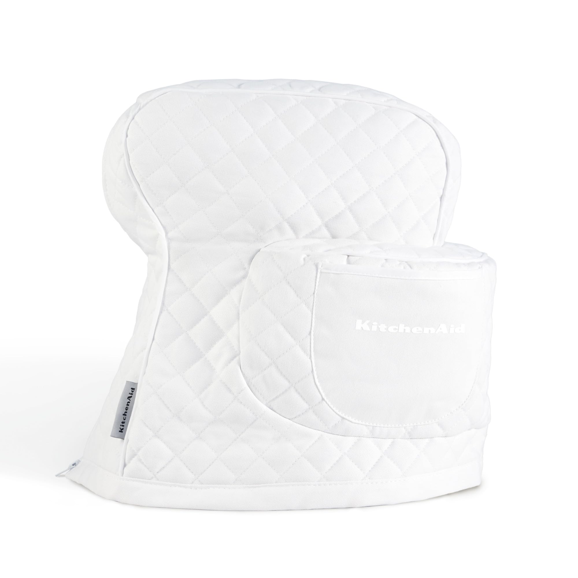 kitchenaid-fitted-tilt-head-stand-mixer-cover-with-storage-pocket-quilted-100-co image 8