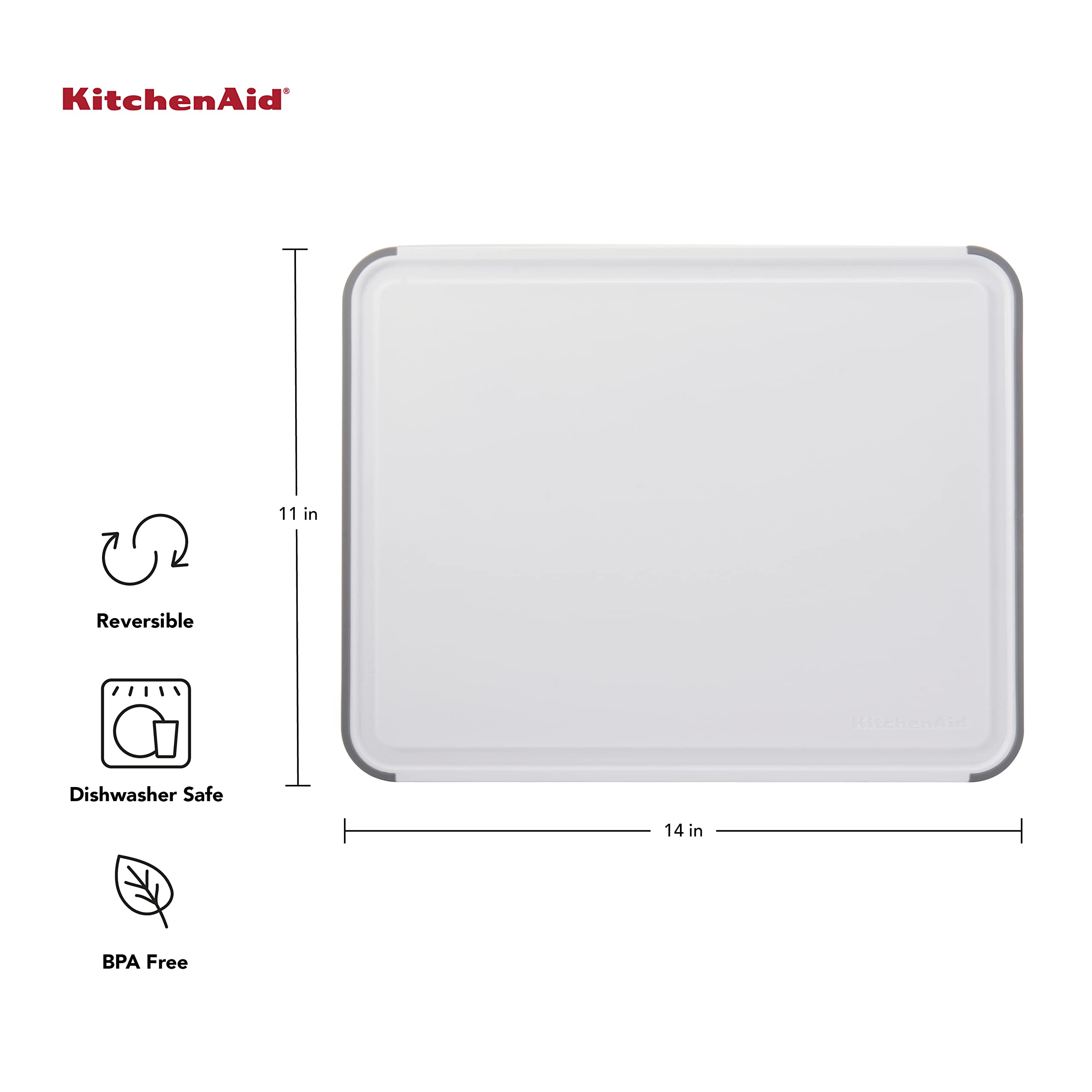 kitchenaid-classic-cutting-board-11x14-inch-white-and-gray image 5