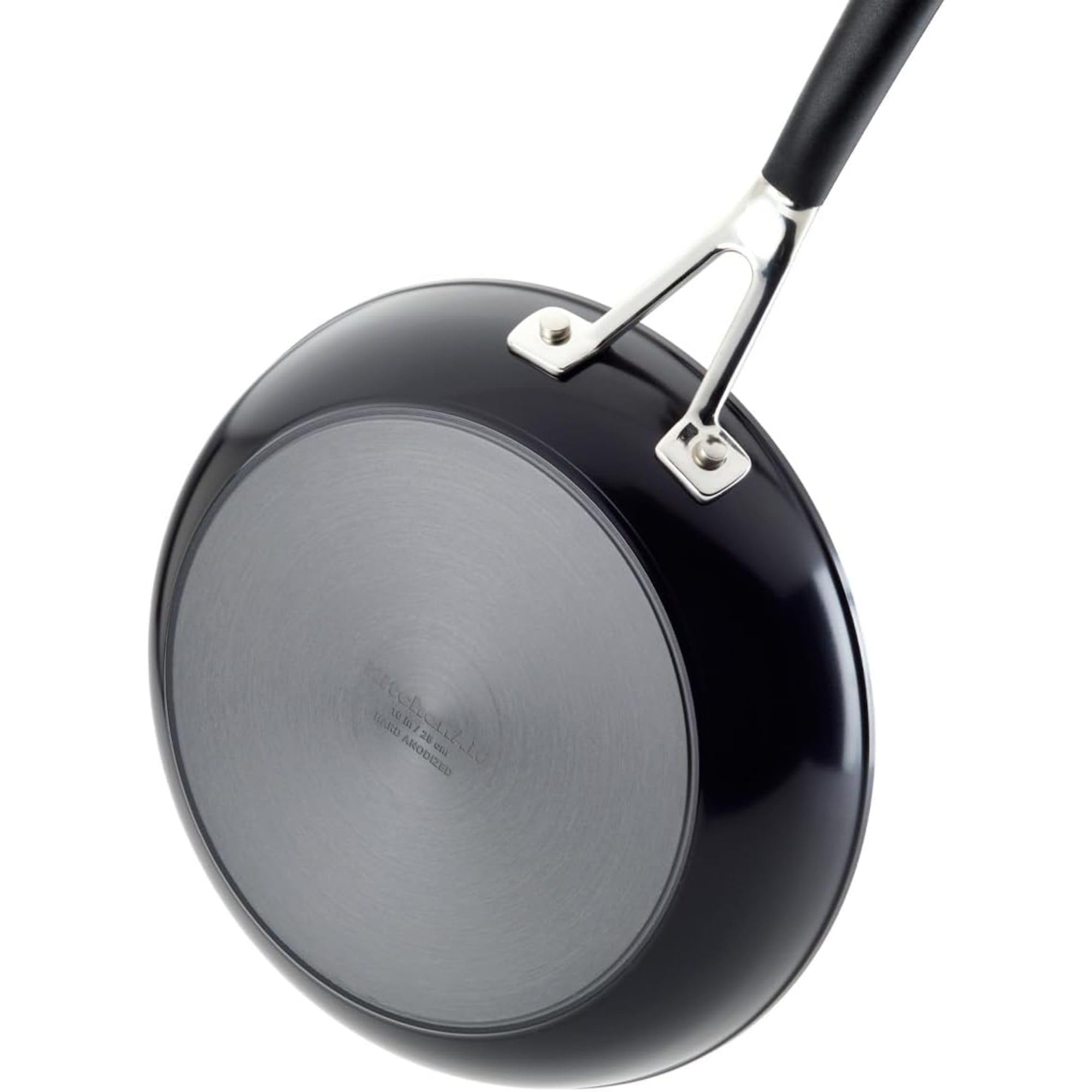 kitchenaid-hard-anodized-nonstick-frying-pan-set-8-25-inch-and-10-inch-onyx-blac image 2
