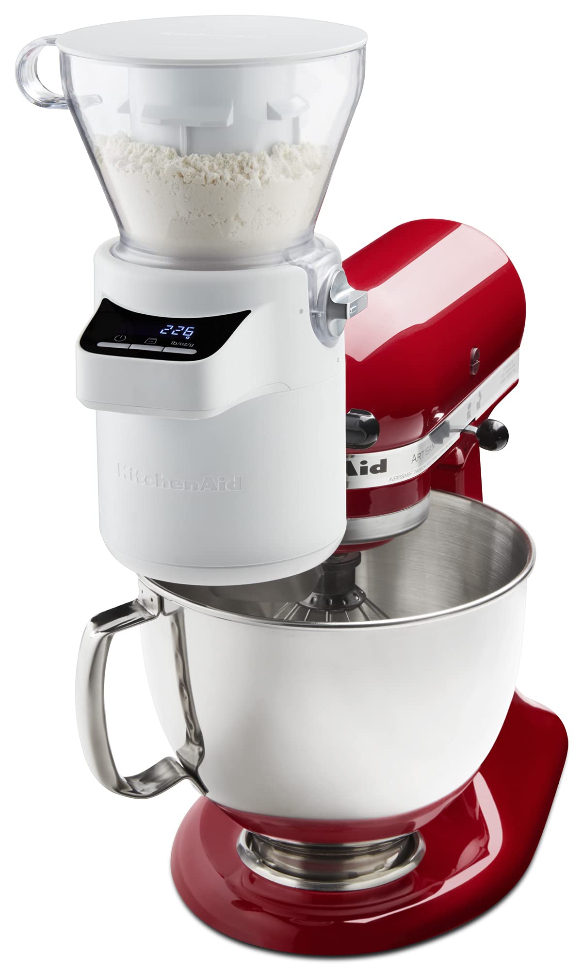 kitchenaid-ksmsftaq-sifter-scale-attachment-for-stand-mixers image 2