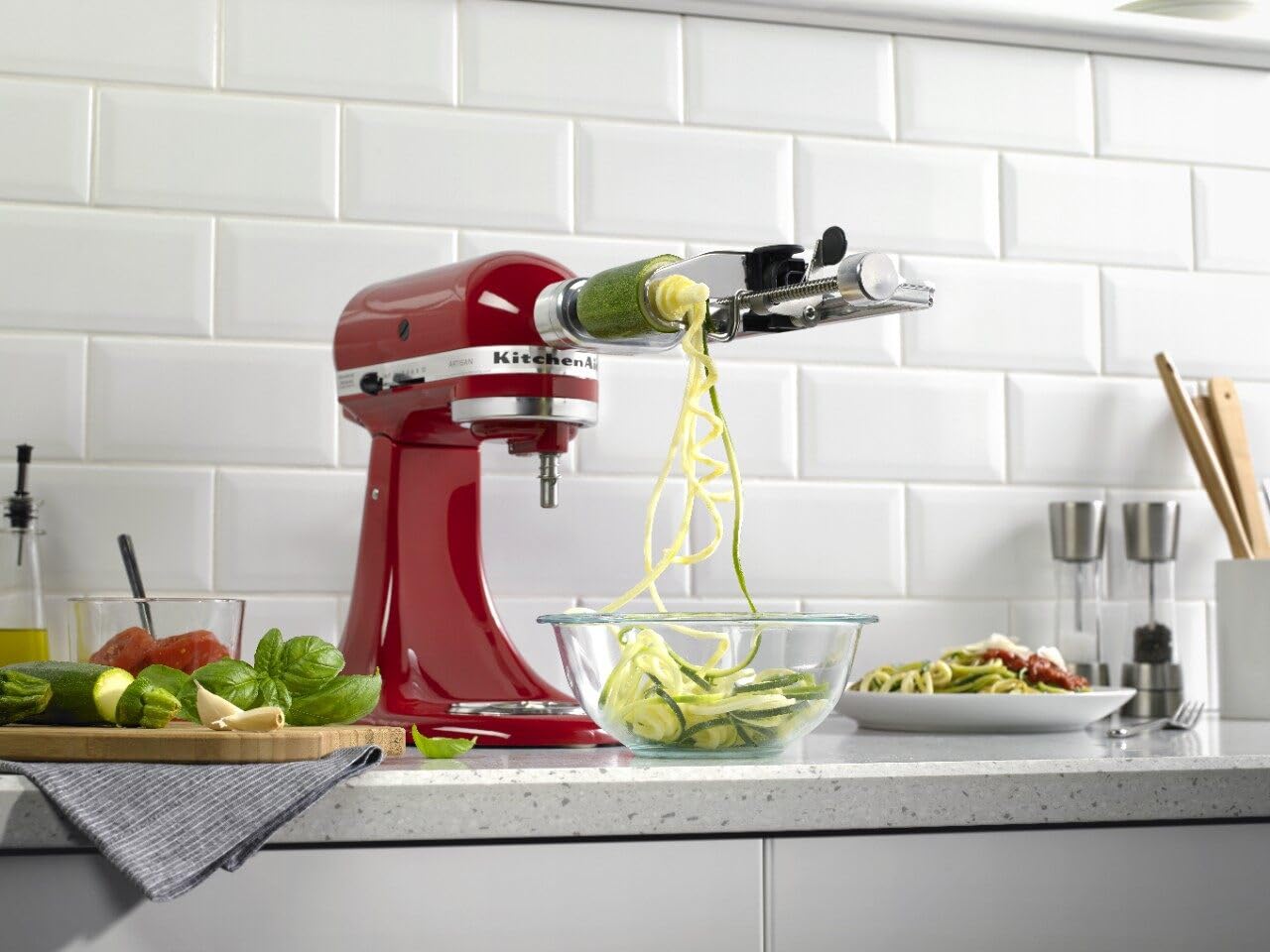 kitchenaid-spiralizer-attachment-for-stand-mixer-ksm1apc image 2