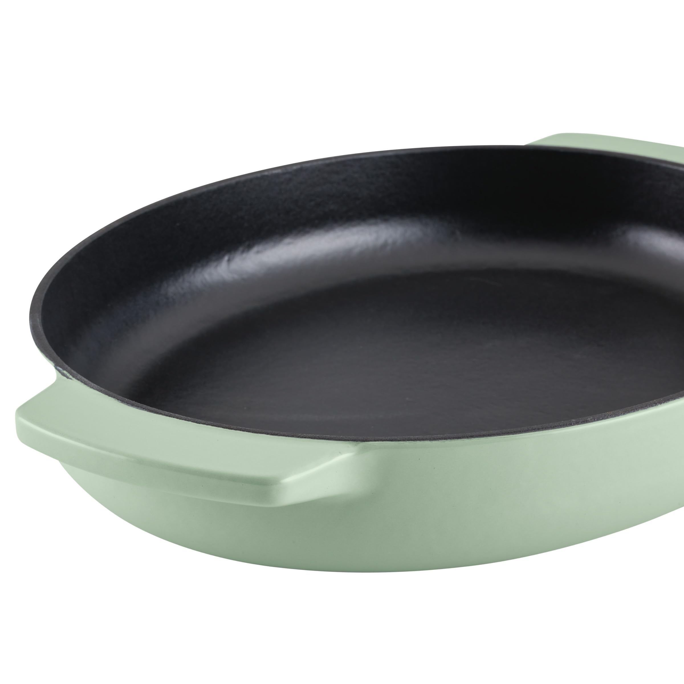 kitchenaid-enameled-cast-iron-au-gratin-oval-roasting-pan-2-5-quart-pistachio image 8