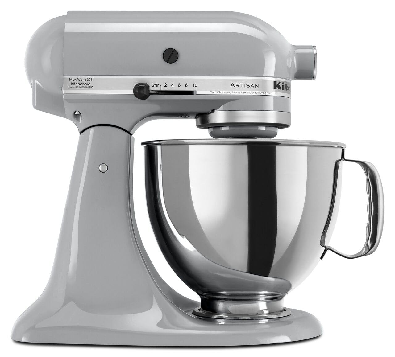 kitchenaid-artisan-series-5-quart-tilt-head-stand-mixer-with-pouring-shield-ksm1 image 1