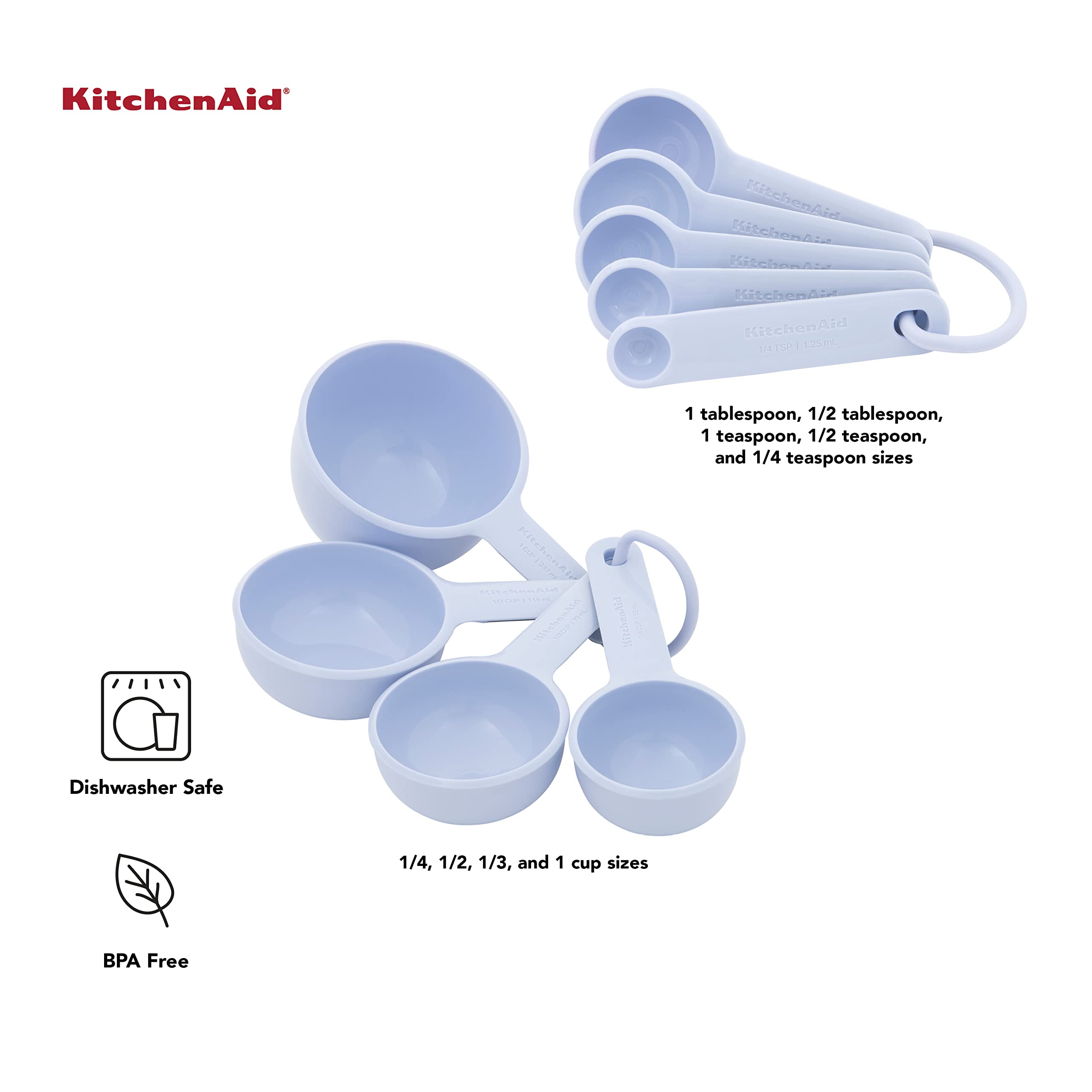 kitchenaid-universal-9-piece-measuring-cup-and-spoon-set-lavender-cream image 3