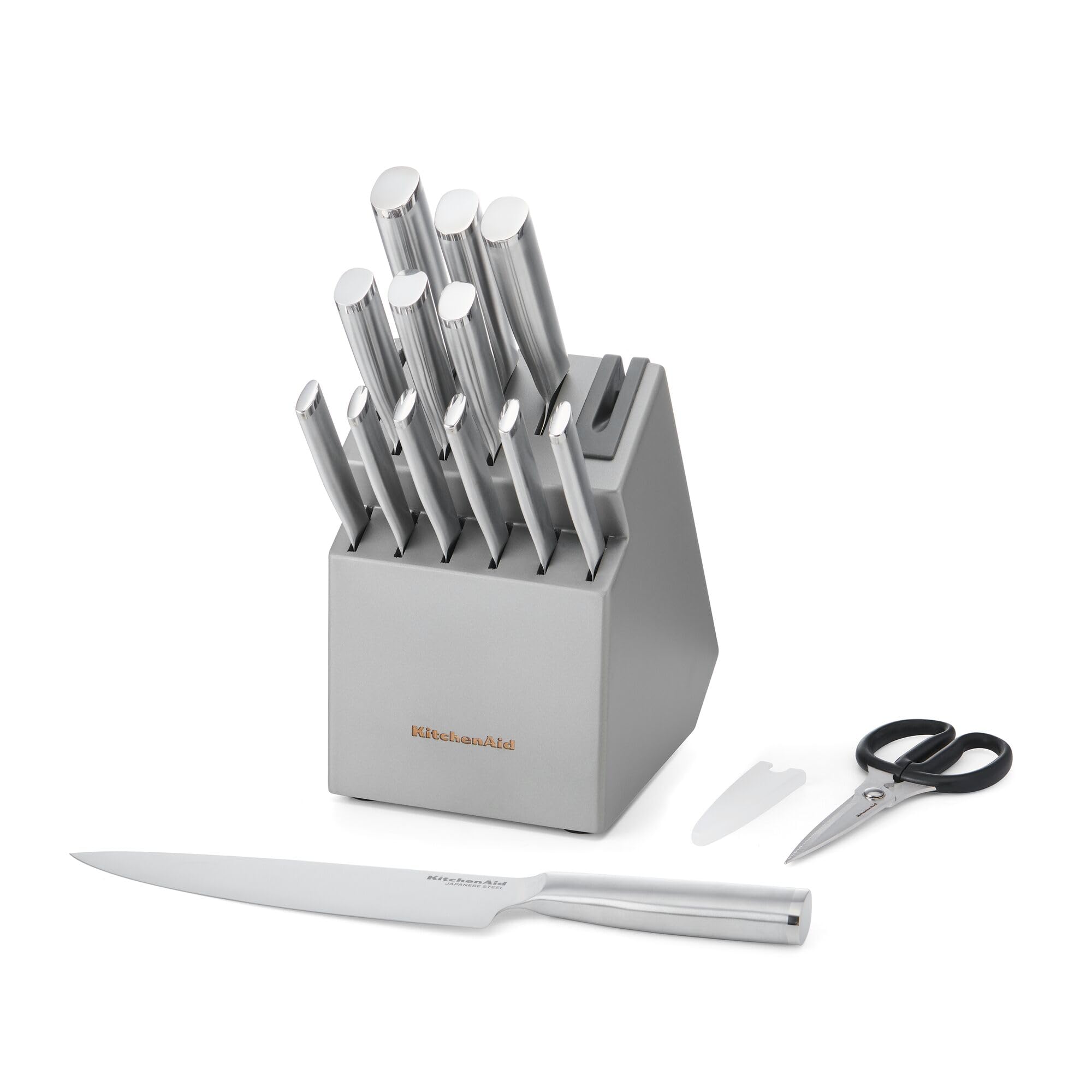 kitchenaid-gourmet-15-piece-forged-knife-block-set-with-built-in-sharpener image 6
