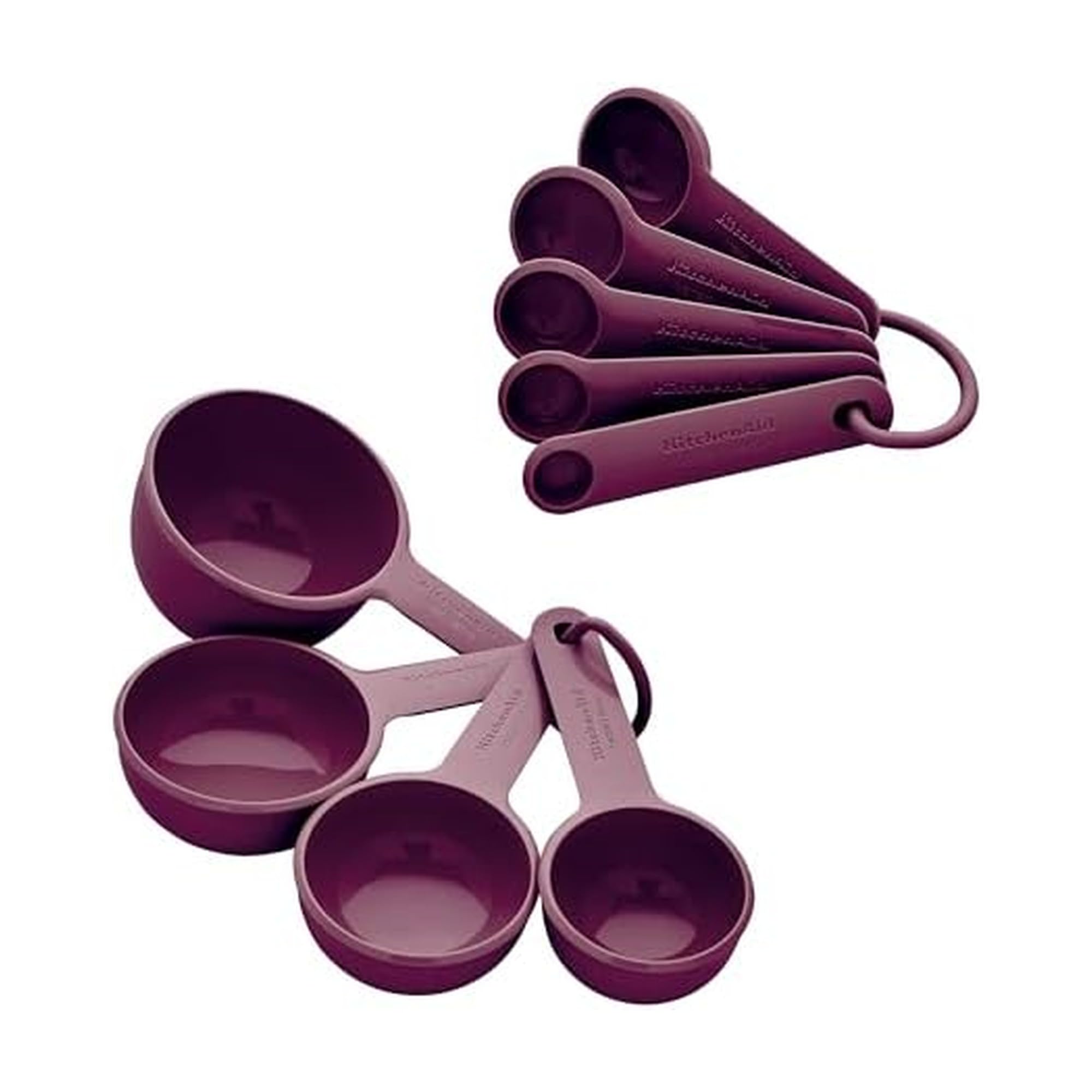 kitchenaid-universal-9-piece-measuring-cup-and-spoon-set-lavender-cream image 7