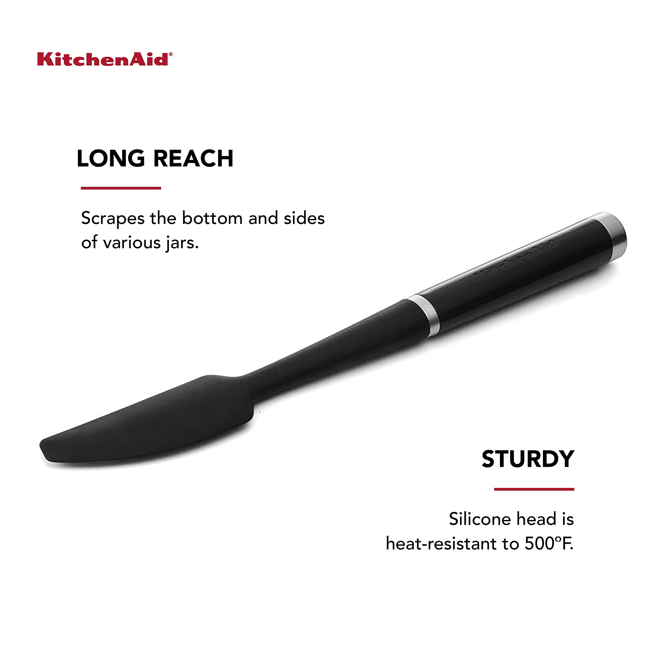 kitchenaid-classic-jar-spatula-black image 3
