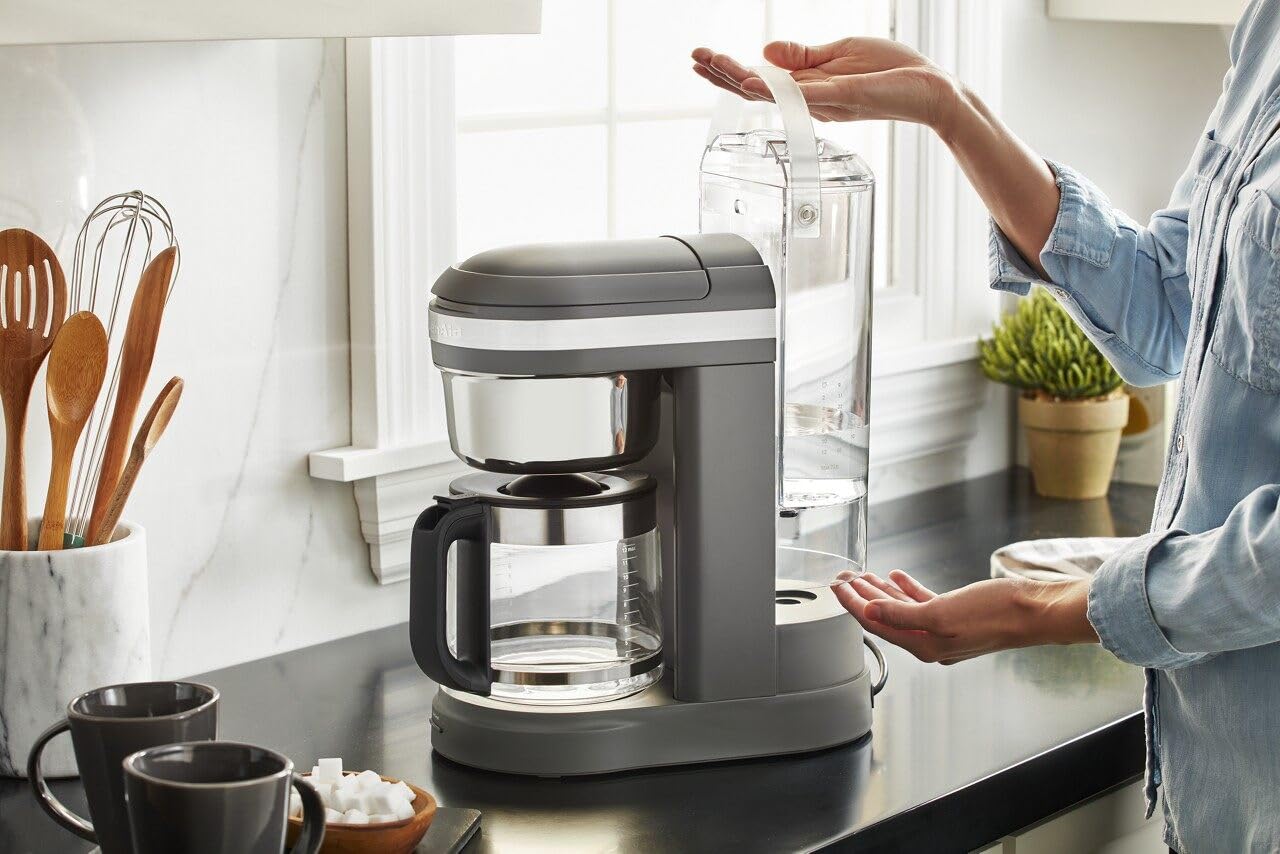 kitchenaid-12-cup-drip-coffee-maker-with-spiral-showerhead-kcm1208-programmable- image 5