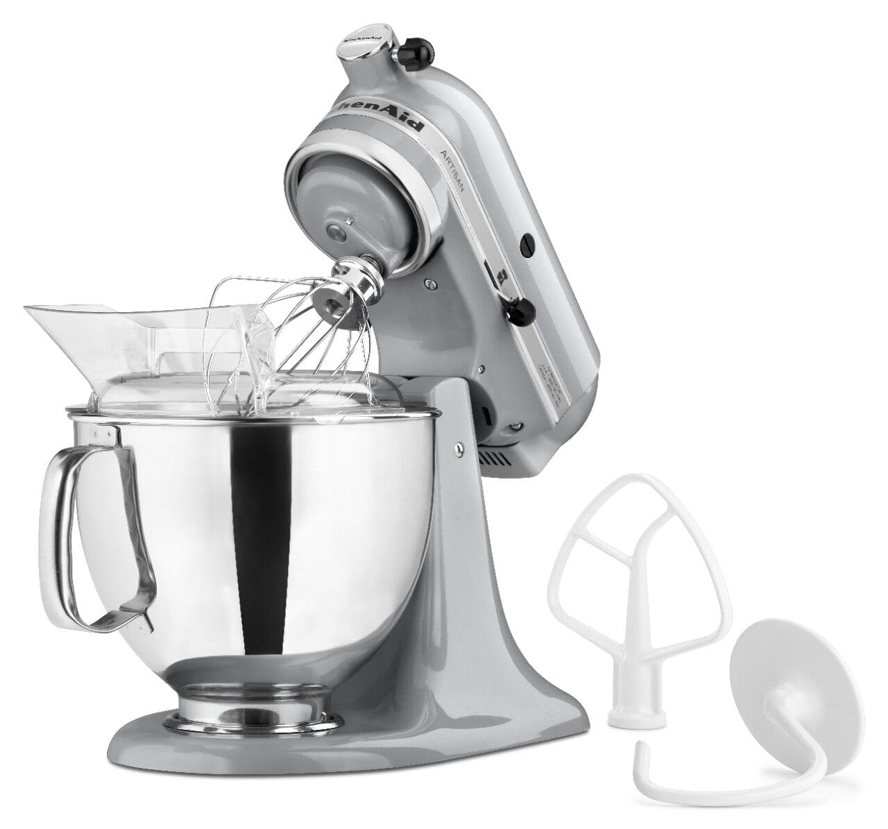 kitchenaid-artisan-series-5-quart-tilt-head-stand-mixer-with-pouring-shield-ksm1 image 2