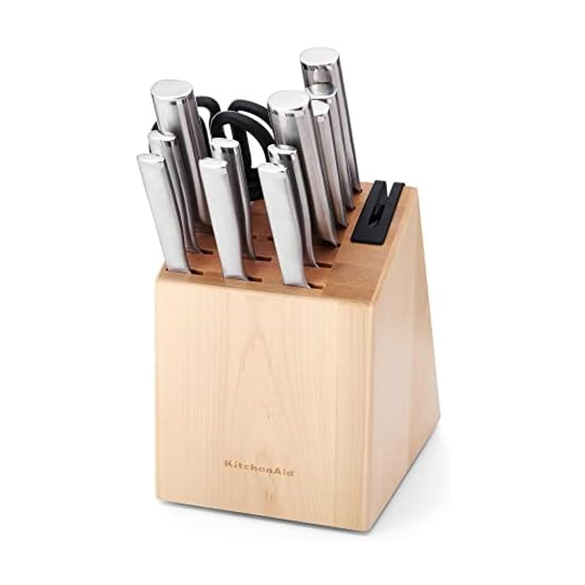 kitchenaid-gourmet-15-piece-forged-knife-block-set-with-built-in-sharpener image 8