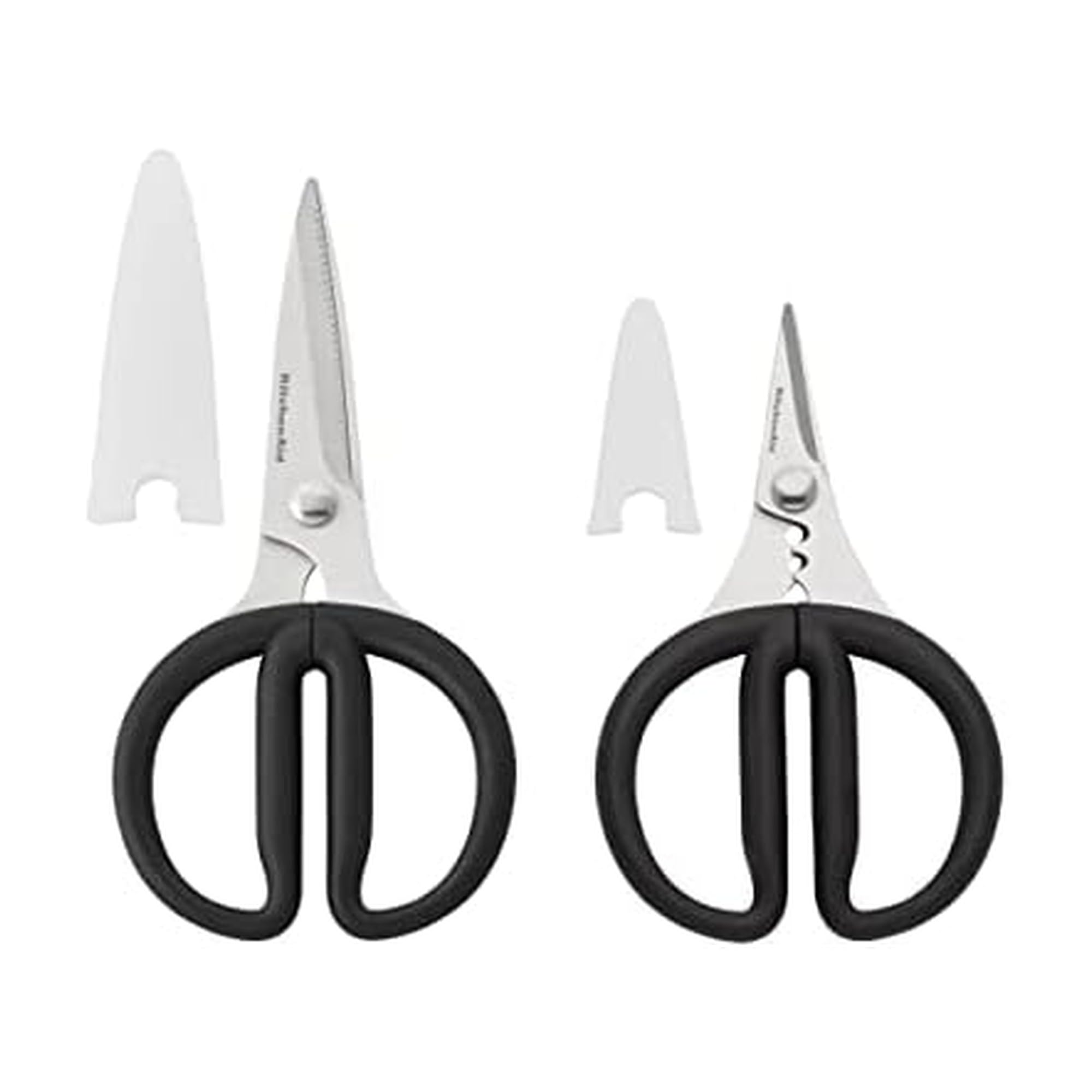 kitchenaid-stainless-steel-all-purpose-utility-and-herb-shears-set-with-soft-tou image 1