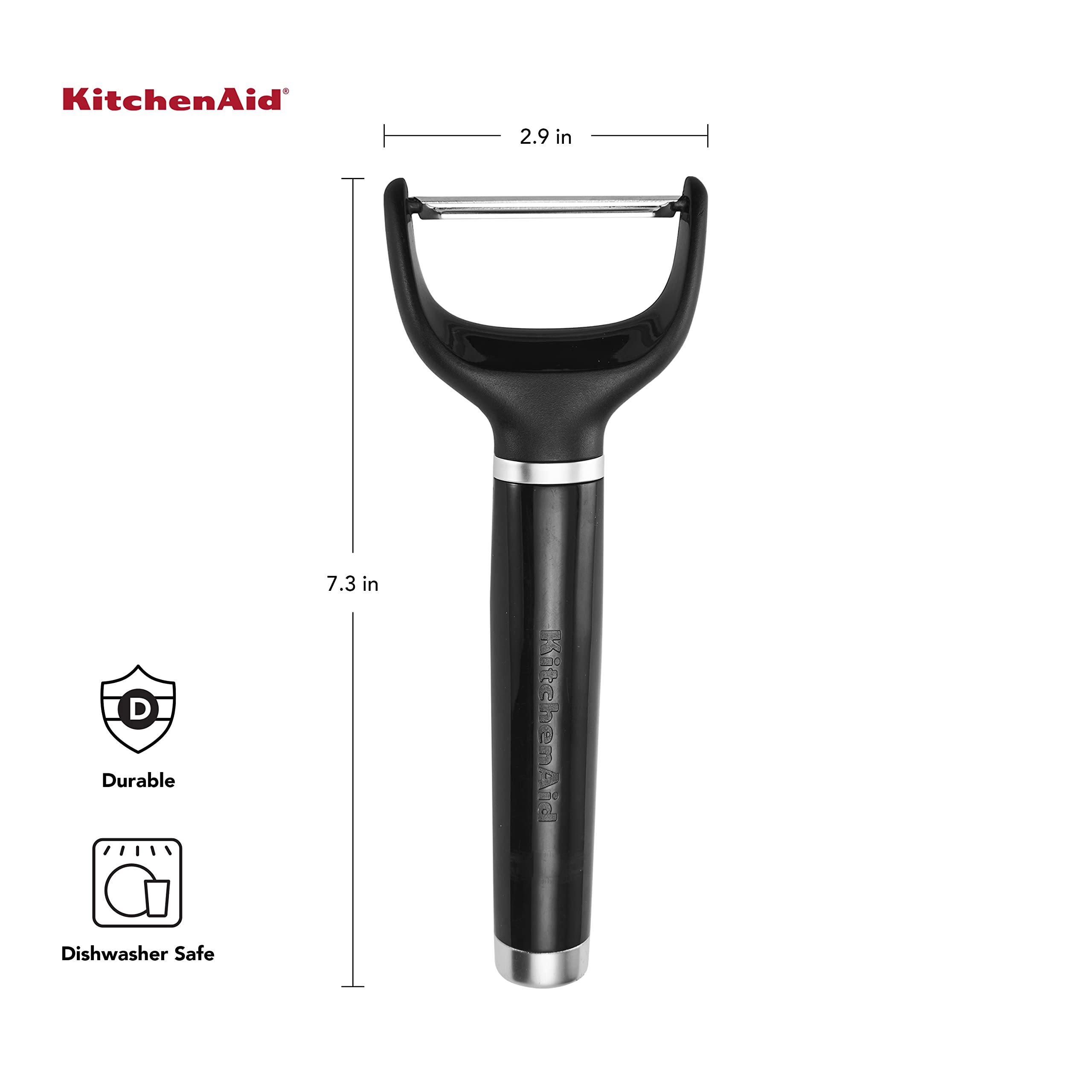 kitchenaid-y-peeler-with-ergonomic-handle-and-single-edge-blade-dishwasher-safe- image 3