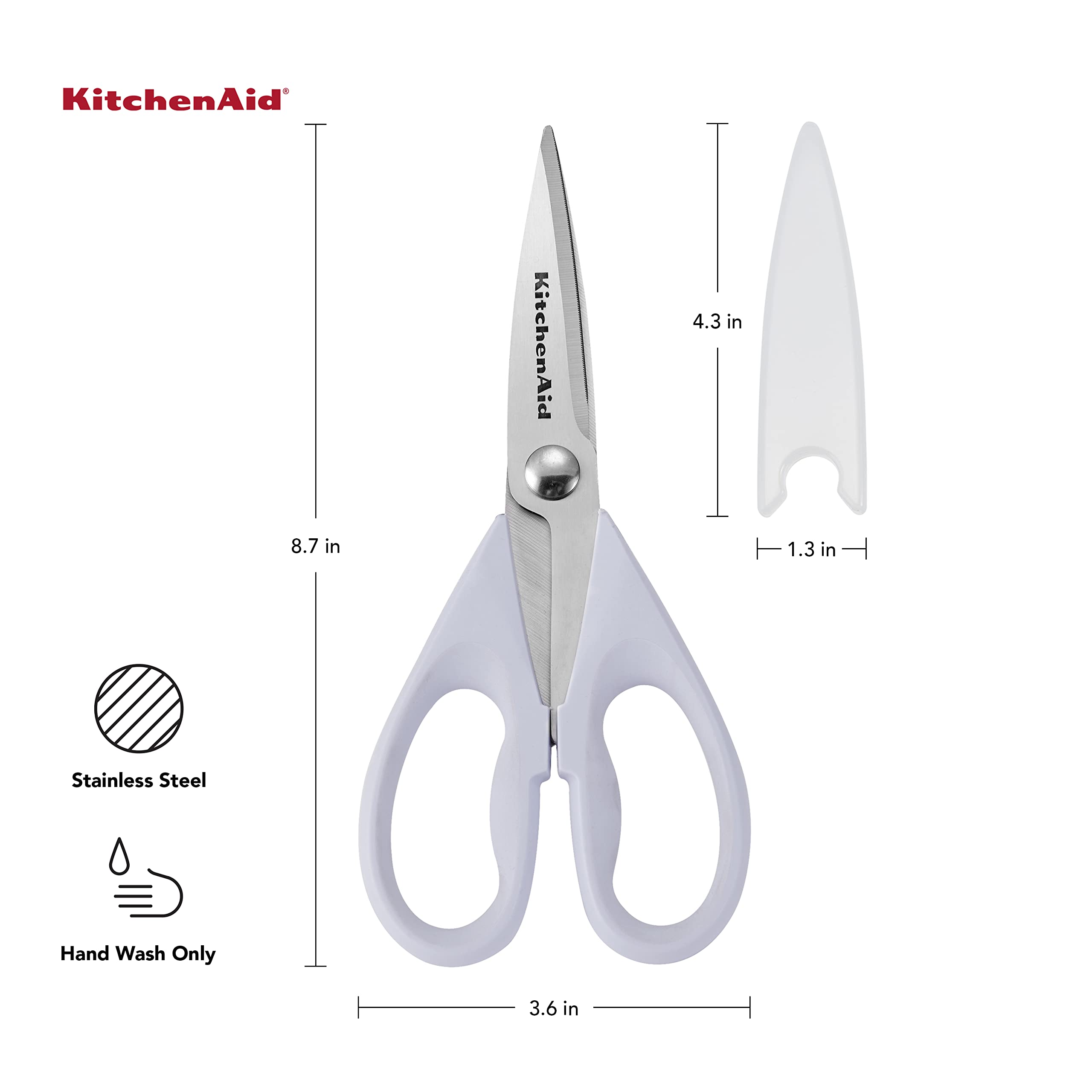 kitchenaid-all-purpose-kitchen-shears-with-protective-sheath-durable-stainless-s image 3