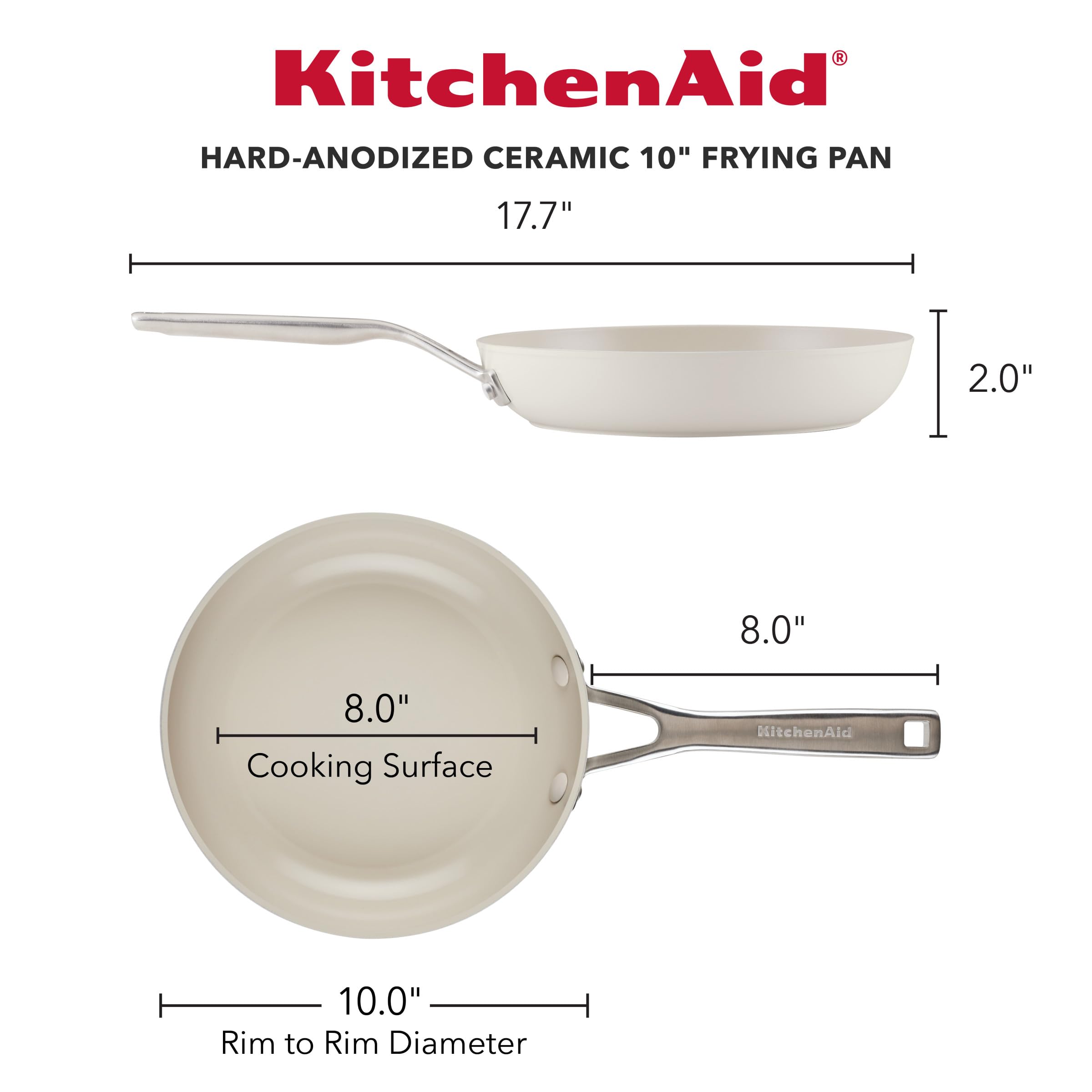 kitchenaid-hard-anodized-ceramic-nonstick-frying-pan-skillet-10-inch-porcelain-w image 2