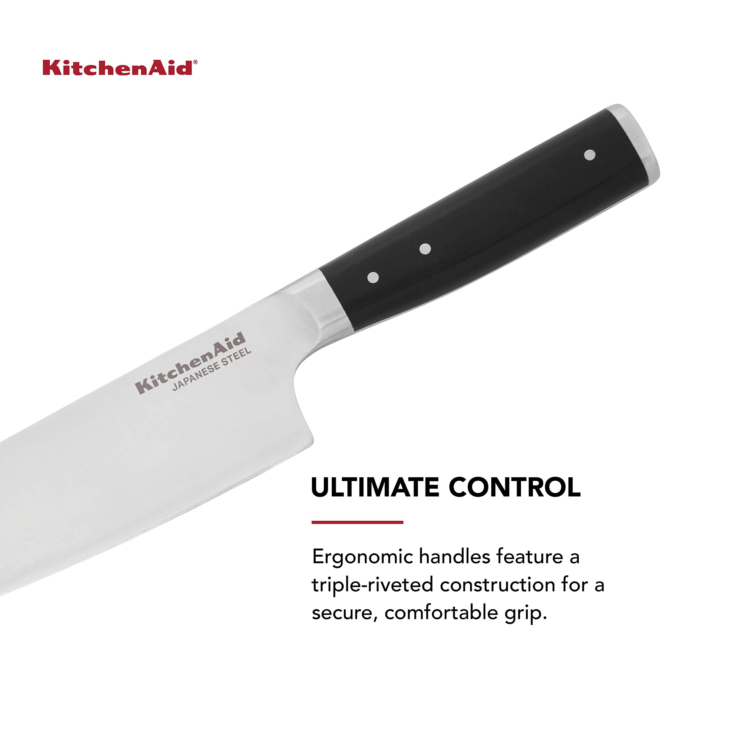 kitchenaid-gourmet-forged-triple-rivet-chef-knife-8-inch-with-blade-cover-japane image 3