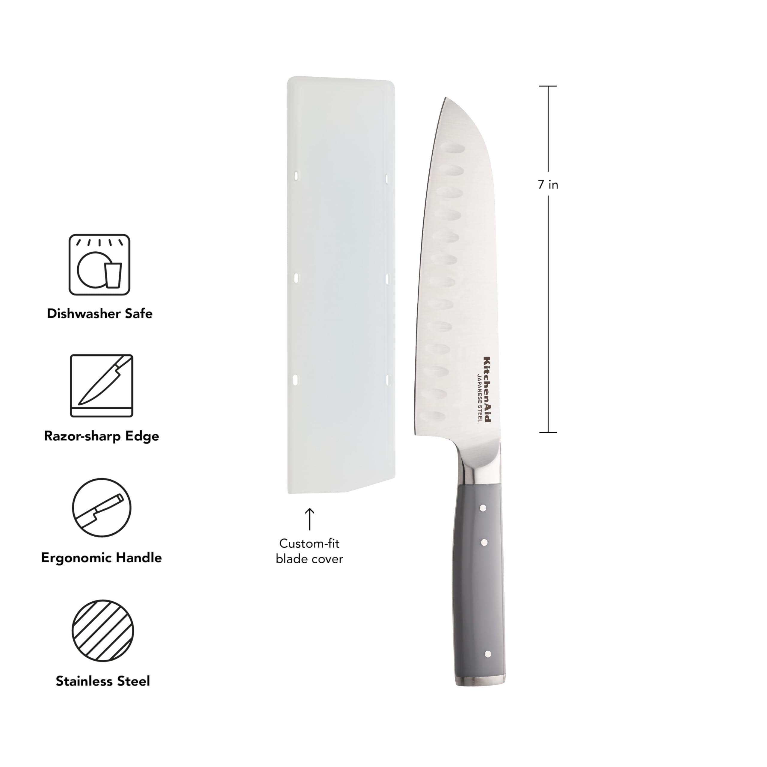 kitchenaid-gourmet-forged-santoku-knife-with-custom-fit-blade-cover-japanese-sta image 5