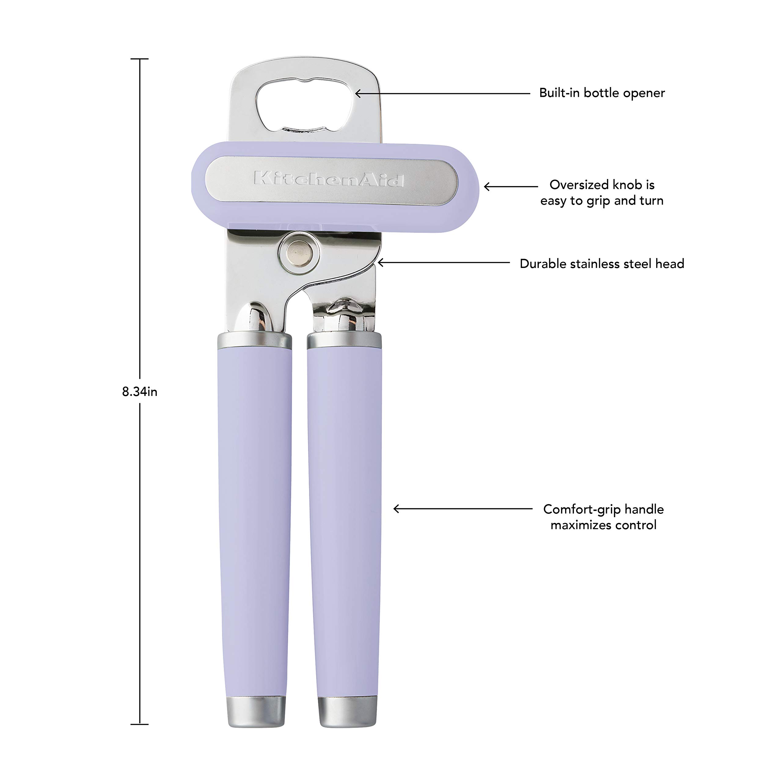 kitchenaid-classic-multifunction-can-opener-and-bottle-opener-lavender-cream-erg image 3
