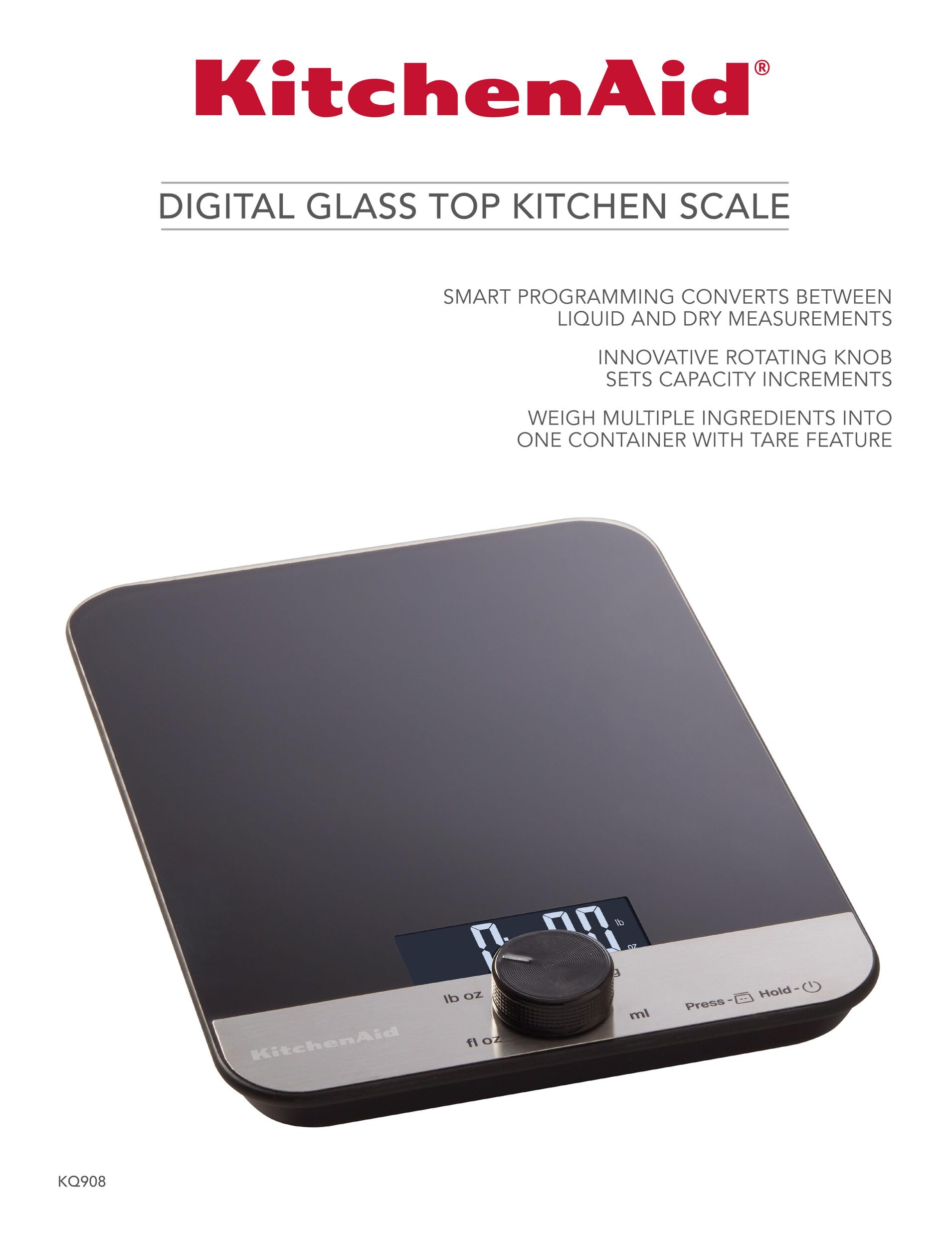kitchenaid-kq908-11-pound-glass-surface-digital-kitchen-scale-black image 4