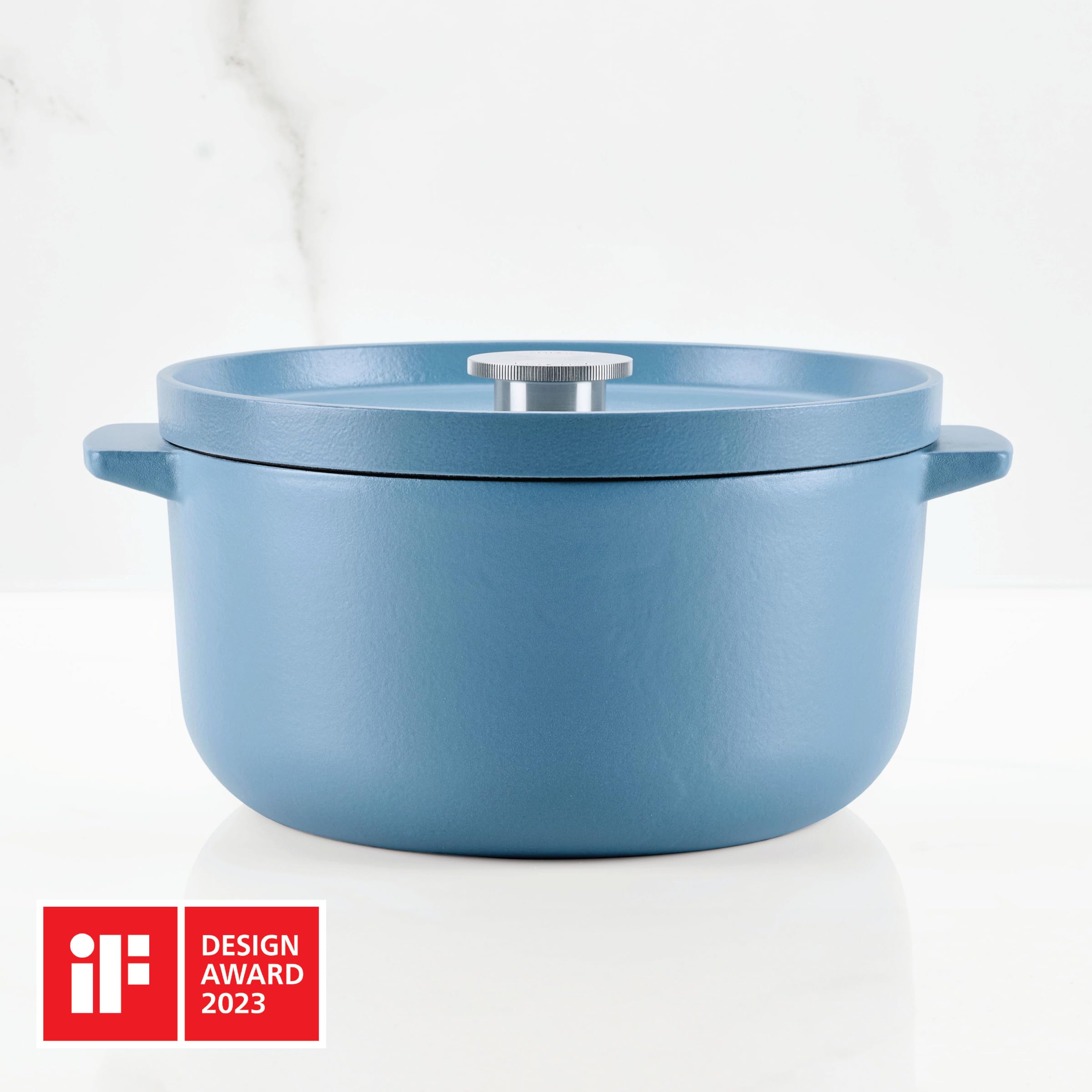 kitchenaid-enameled-cast-iron-dutch-oven-6-quart-blue-velvet image 3