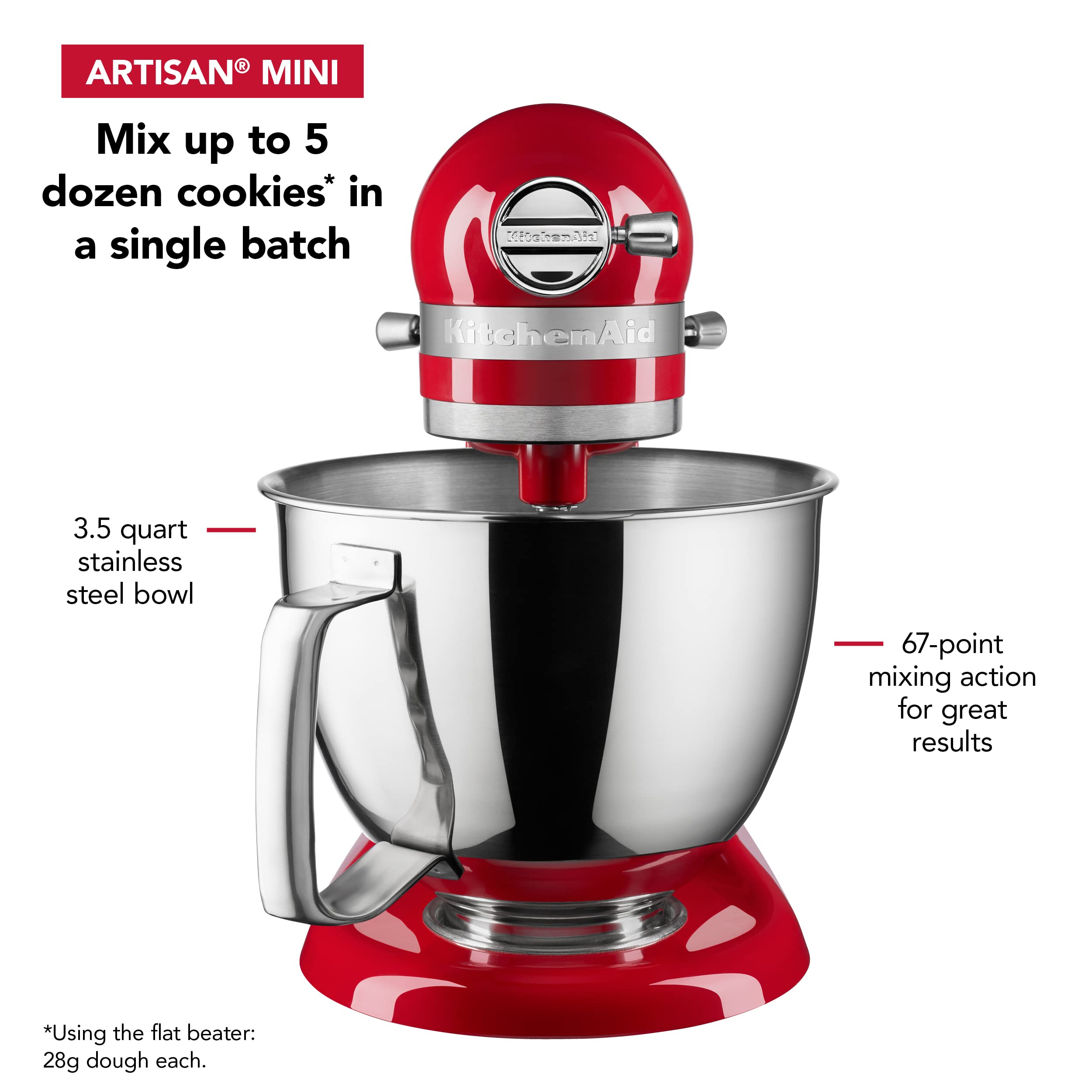 kitchenaid-artisan-mini-3-5-quart-tilt-head-stand-mixer-empire-red-model-ksm3316 image 4