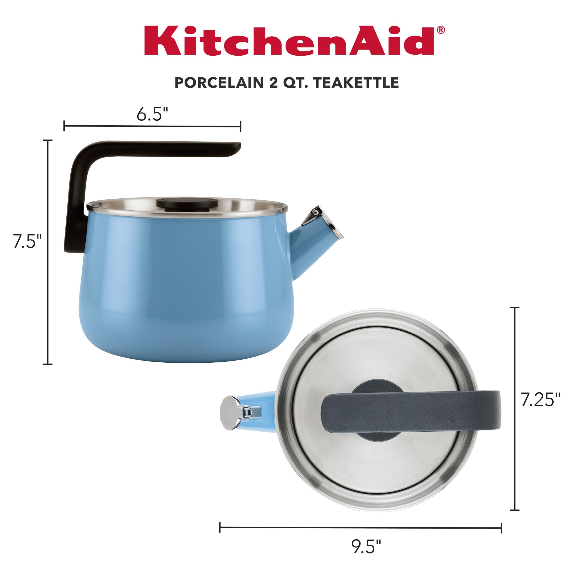 kitchenaid-enamel-on-steel-stovetop-whistling-teakettle-induction-ready-2-quart- image 2