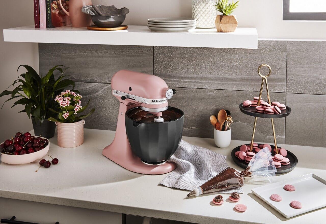 kitchenaid-5-quart-ceramic-bowl-for-tilt-head-stand-mixers-ksm2cb5pbs-black-shel image 3