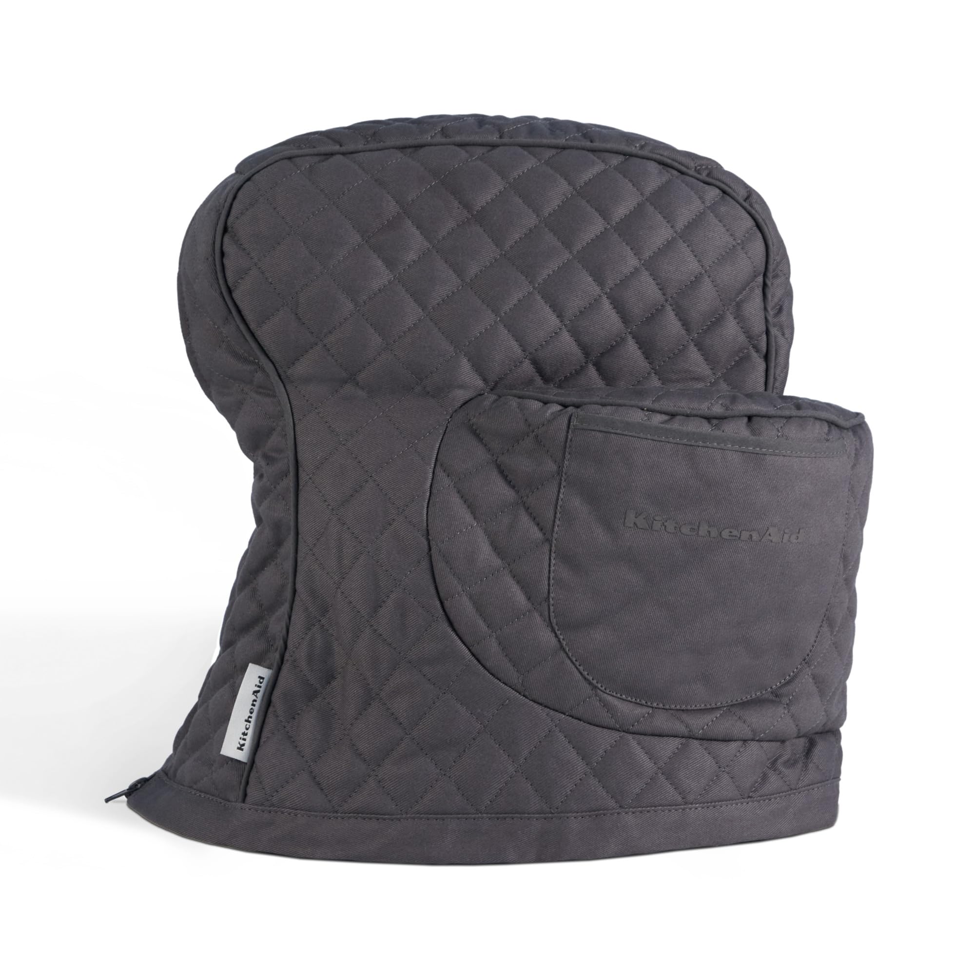 kitchenaid-fitted-tilt-head-stand-mixer-cover-with-storage-pocket-quilted-100-co image 1