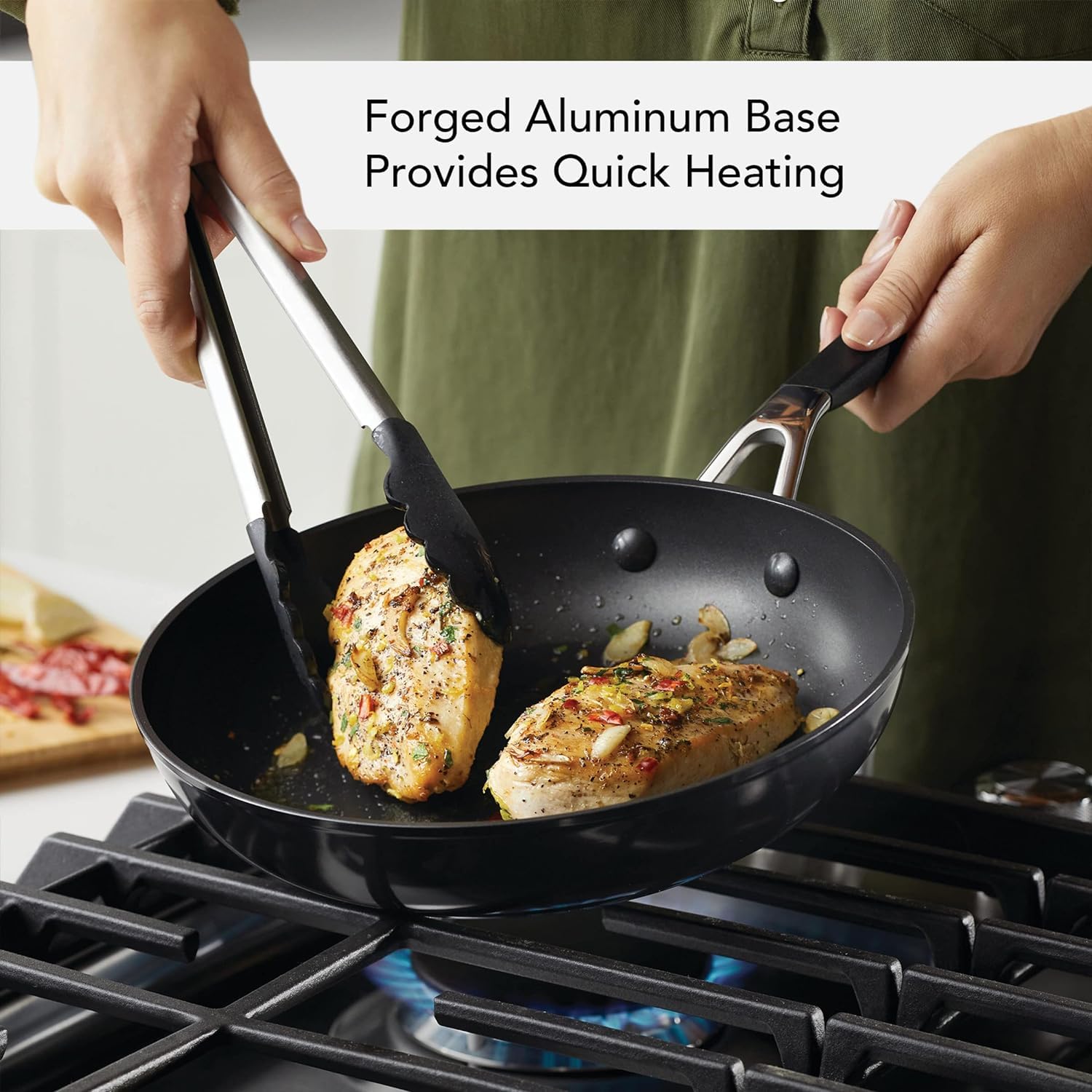 kitchenaid-hard-anodized-nonstick-cookware-10-piece-set-matte-black image 3