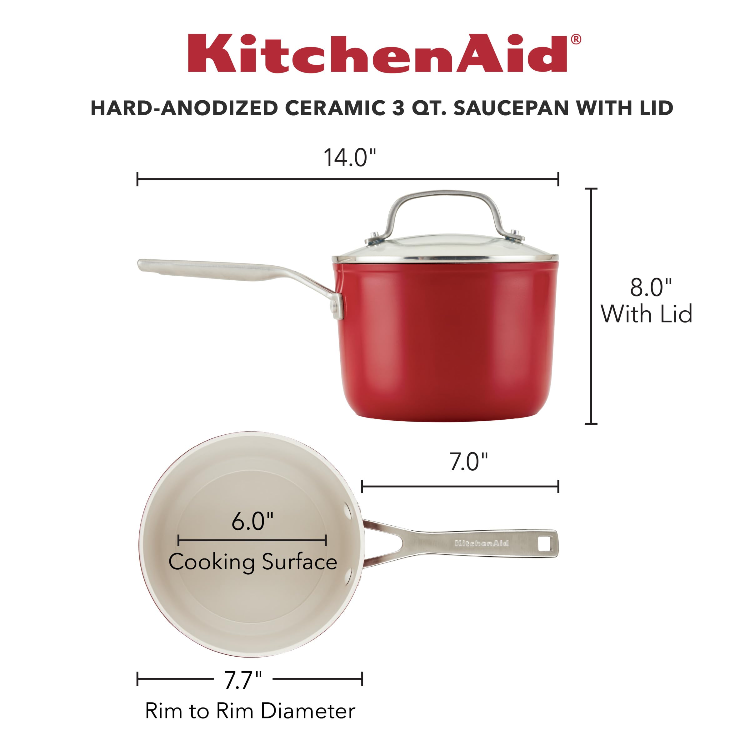 kitchenaid-hard-anodized-ceramic-nonstick-sauce-pan-with-lid-3-quart-empire-red image 2