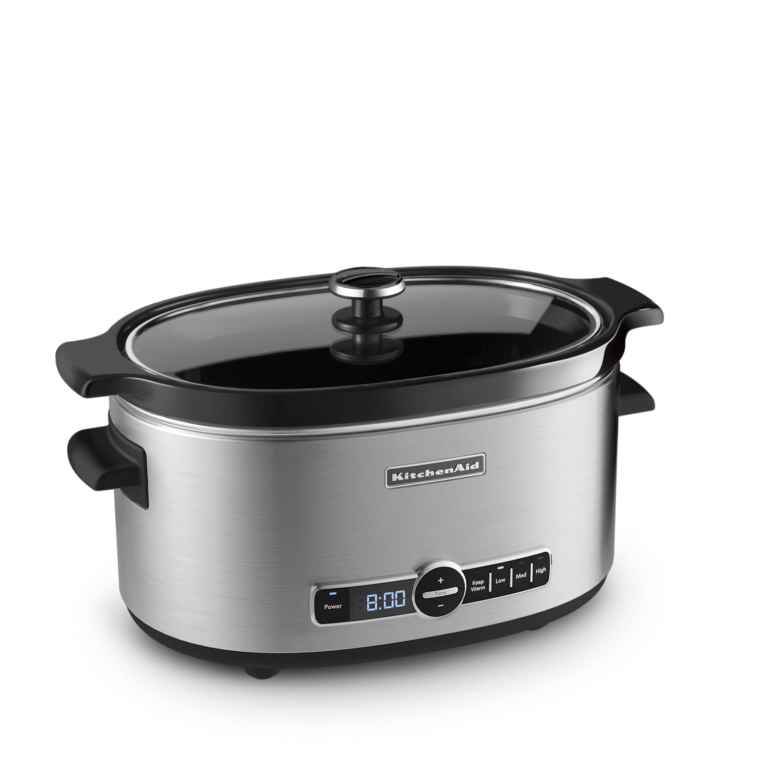 kitchenaid-6-quart-slow-cooker-with-solid-glass-lid-ksc6223 image 1