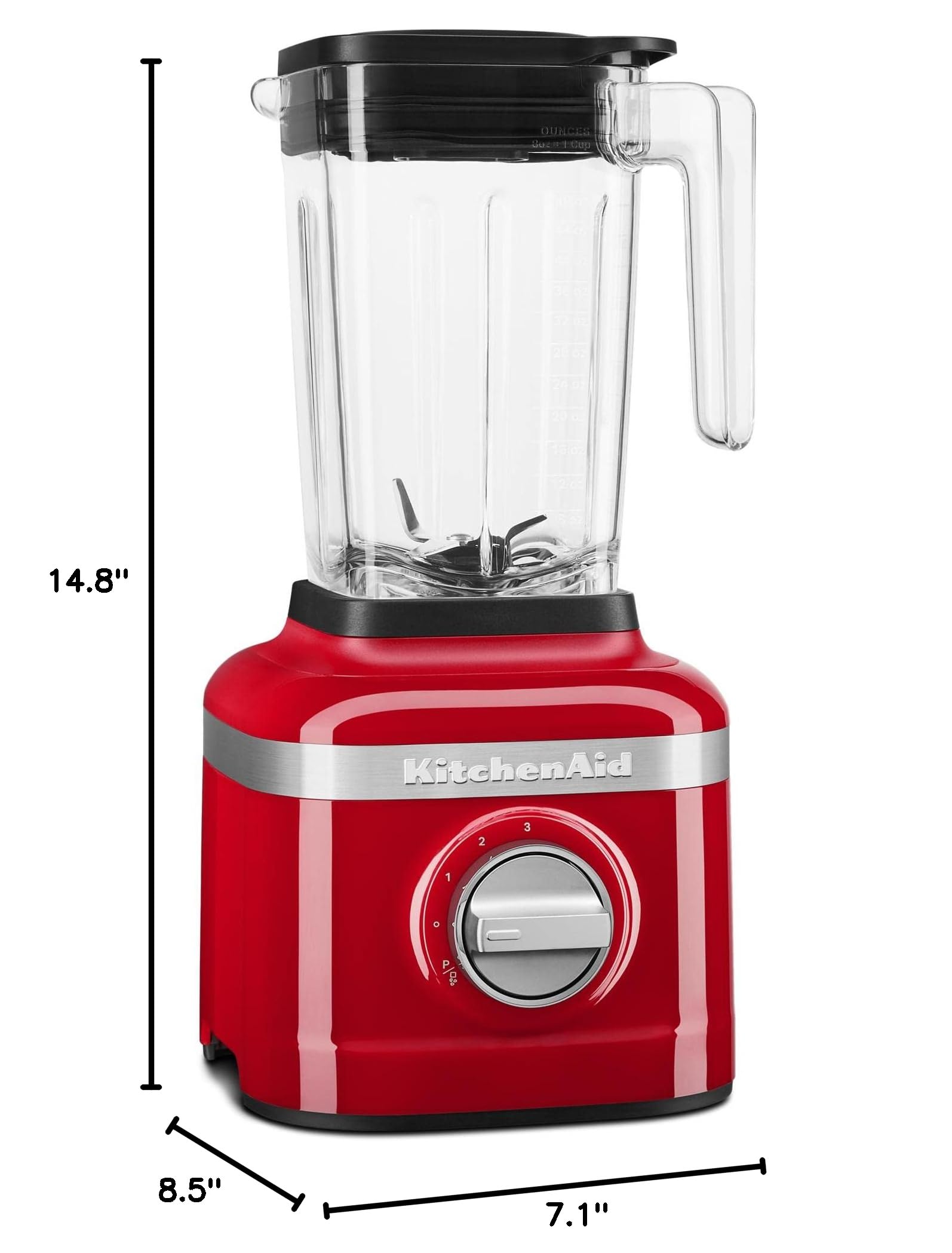 kitchenaid-k150-3-speed-ice-crushing-blender-with-2-personal-blender-jars-passio image 5