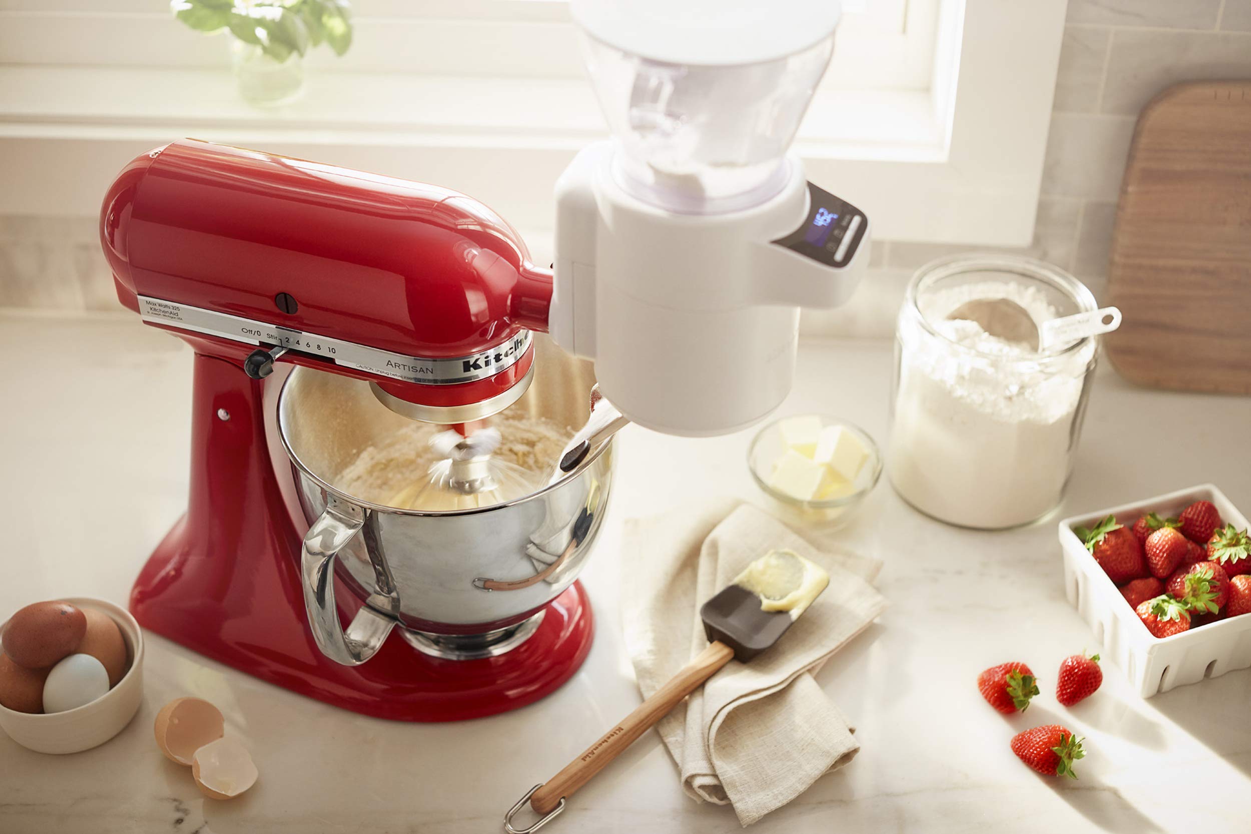 kitchenaid-ksmsftaq-sifter-scale-attachment-for-stand-mixers image 8
