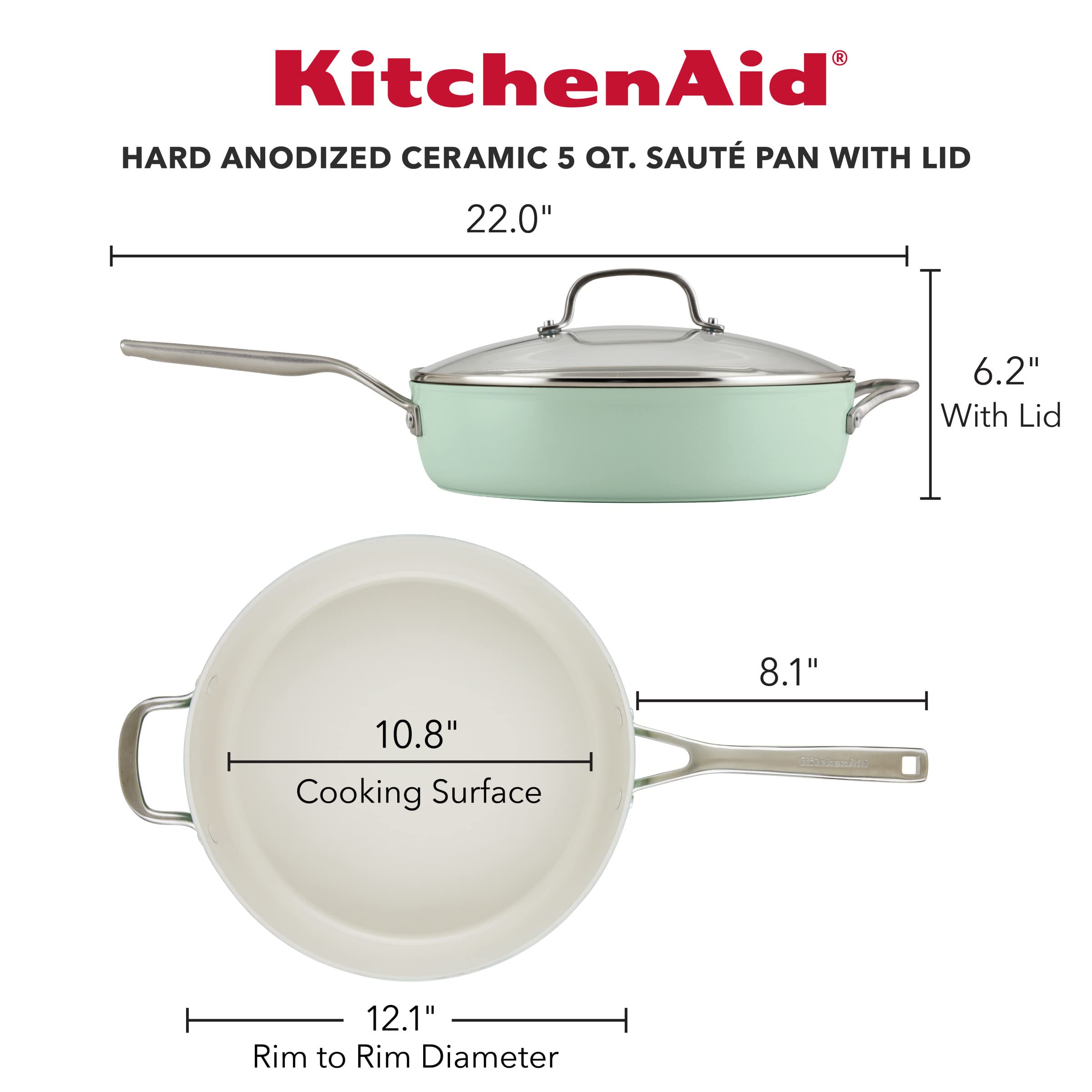 kitchenaid-hard-anodized-ceramic-nonstick-saut-pan-with-lid-5-quart-pistachio image 2