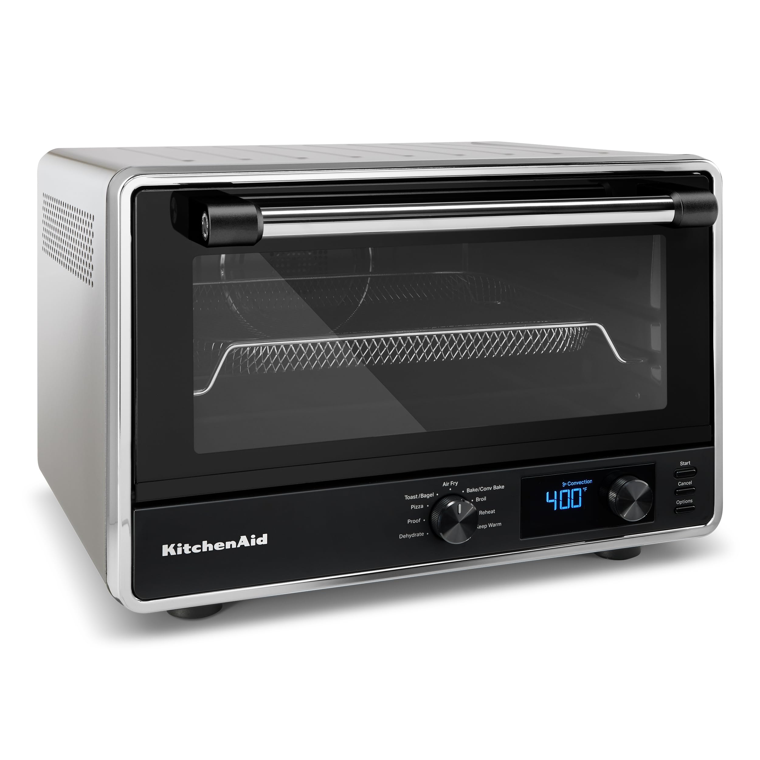 kitchenaid-kco128cu-digital-countertop-oven-with-air-fry-pizza-stone-contour-sil image 2
