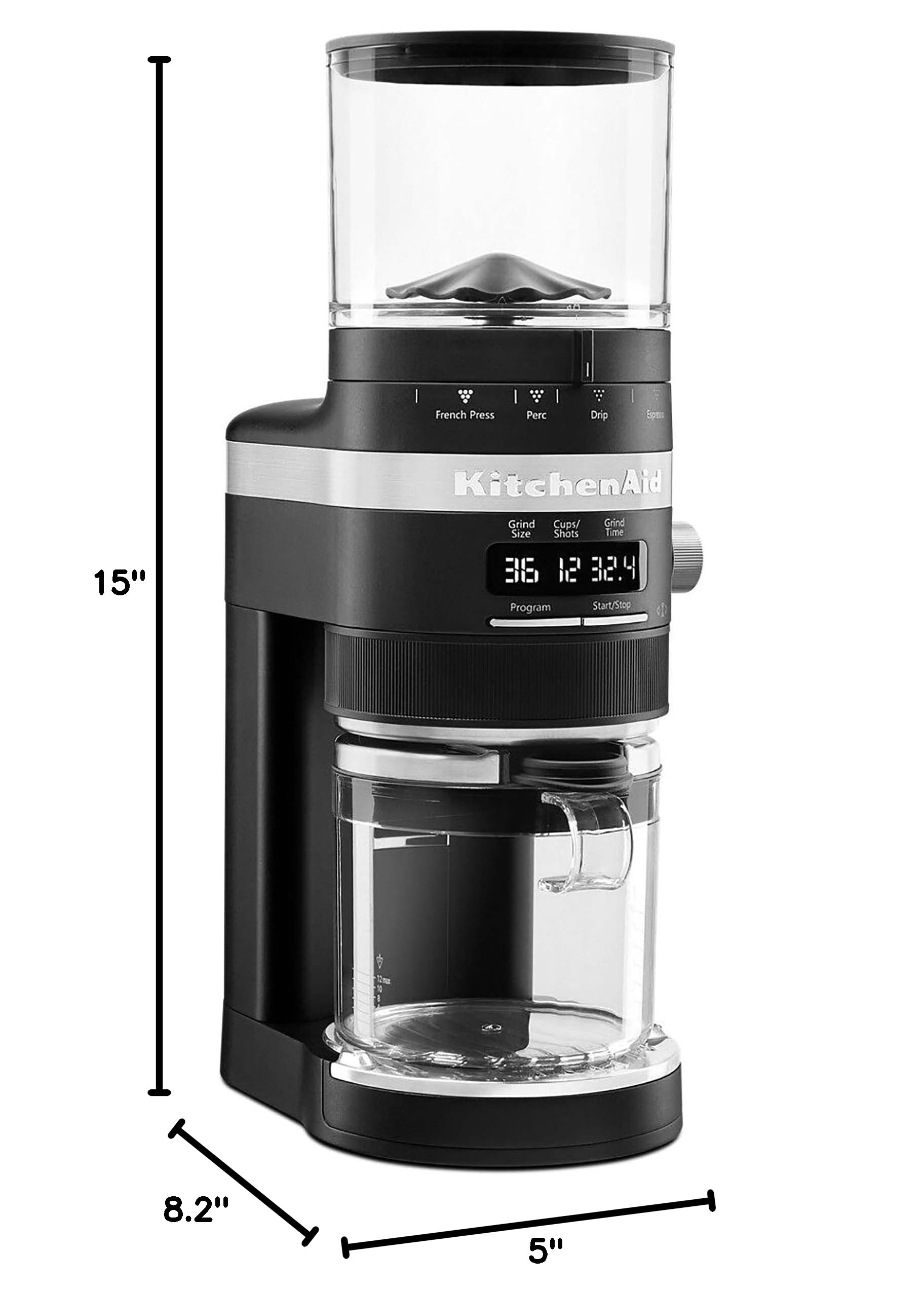 kitchenaid-kcg8433-burr-coffee-grinder-black-matte image 8