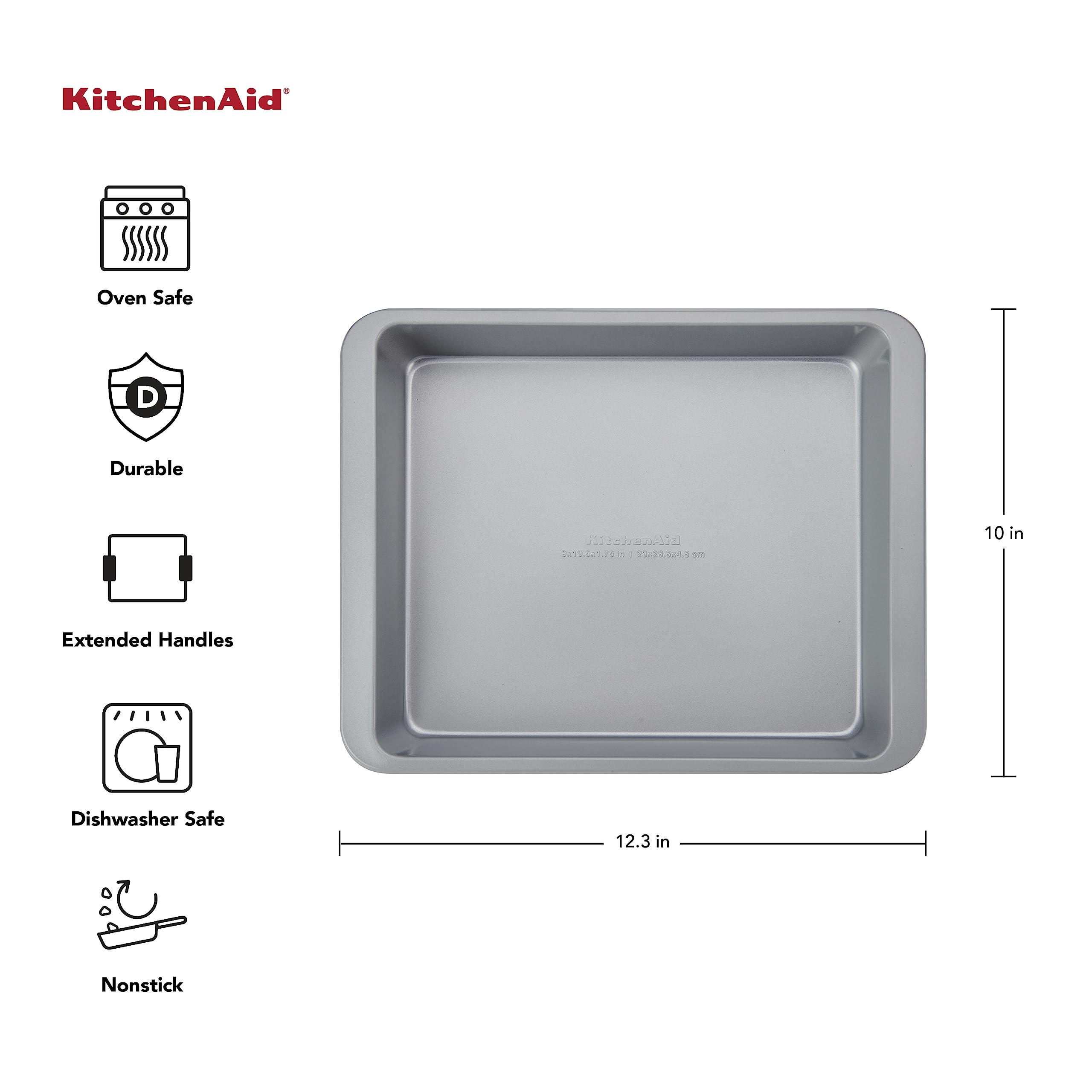 kitchenaid-countertop-oven-rectangular-baker-12-3-x-10-inch-nonstick-aluminized- image 2