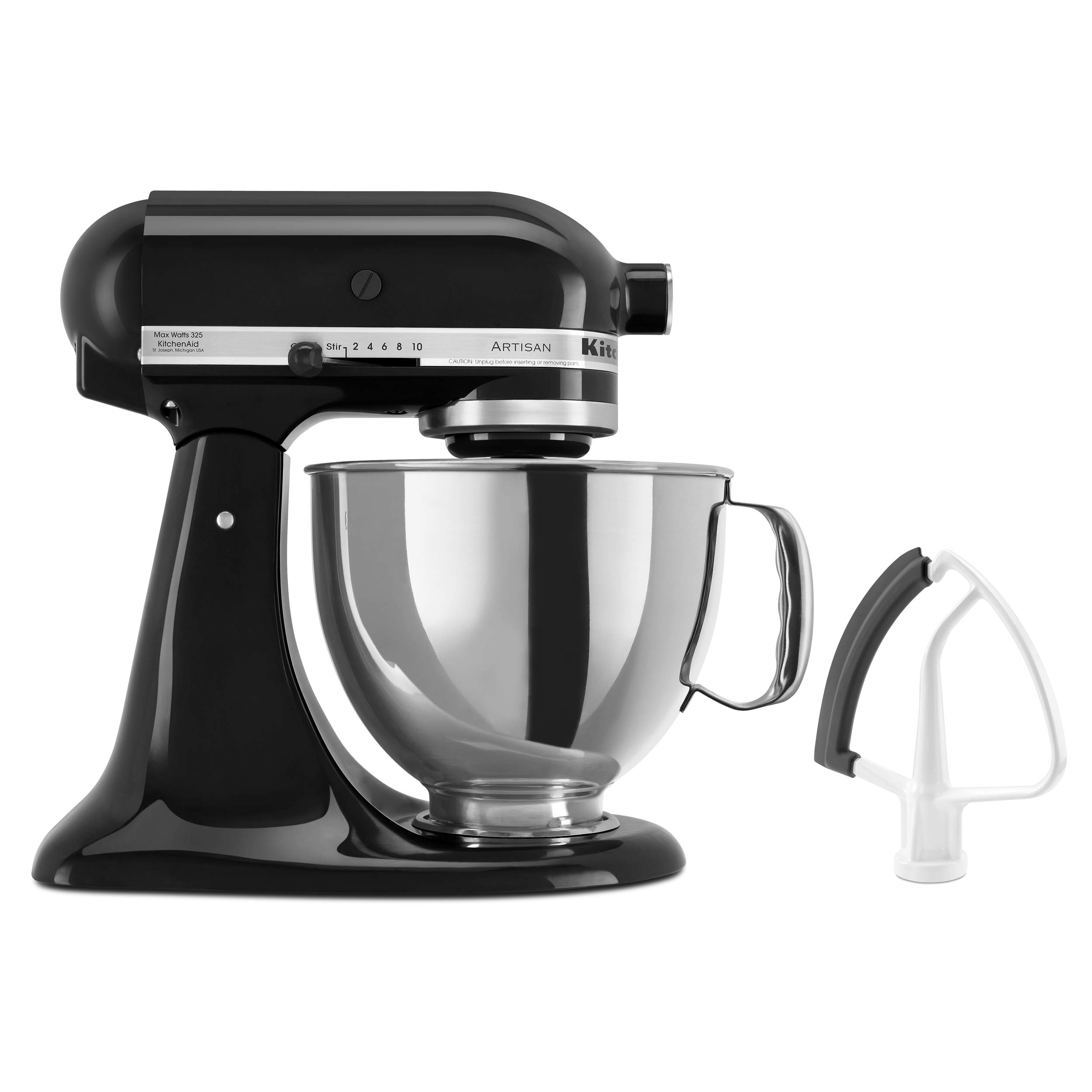 kitchenaid-artisan-series-5-quart-tilt-head-stand-mixer-with-flex-edge-beater-ks image 7