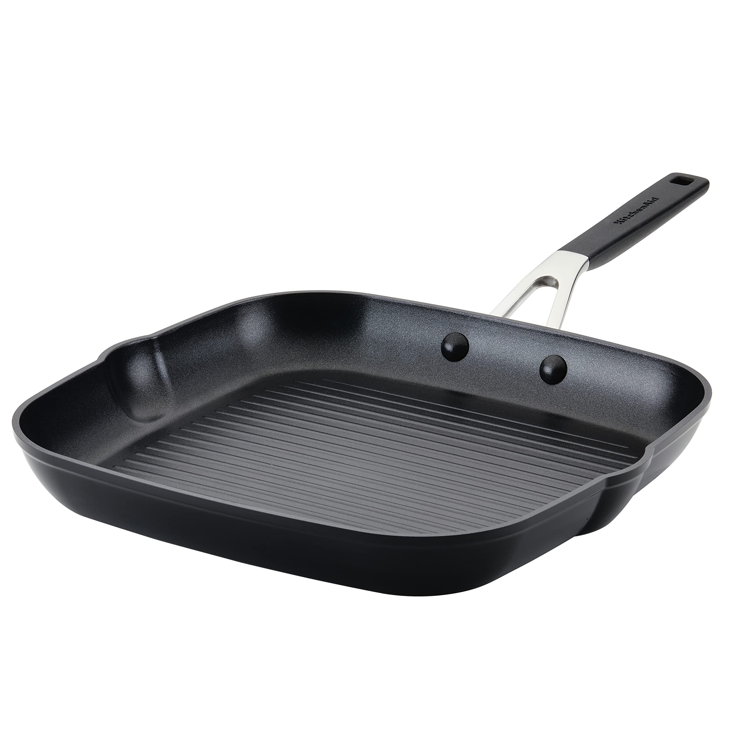 kitchenaid-hard-anodized-nonstick-square-grill-pan-griddle-with-pour-spouts-11-2 image 1