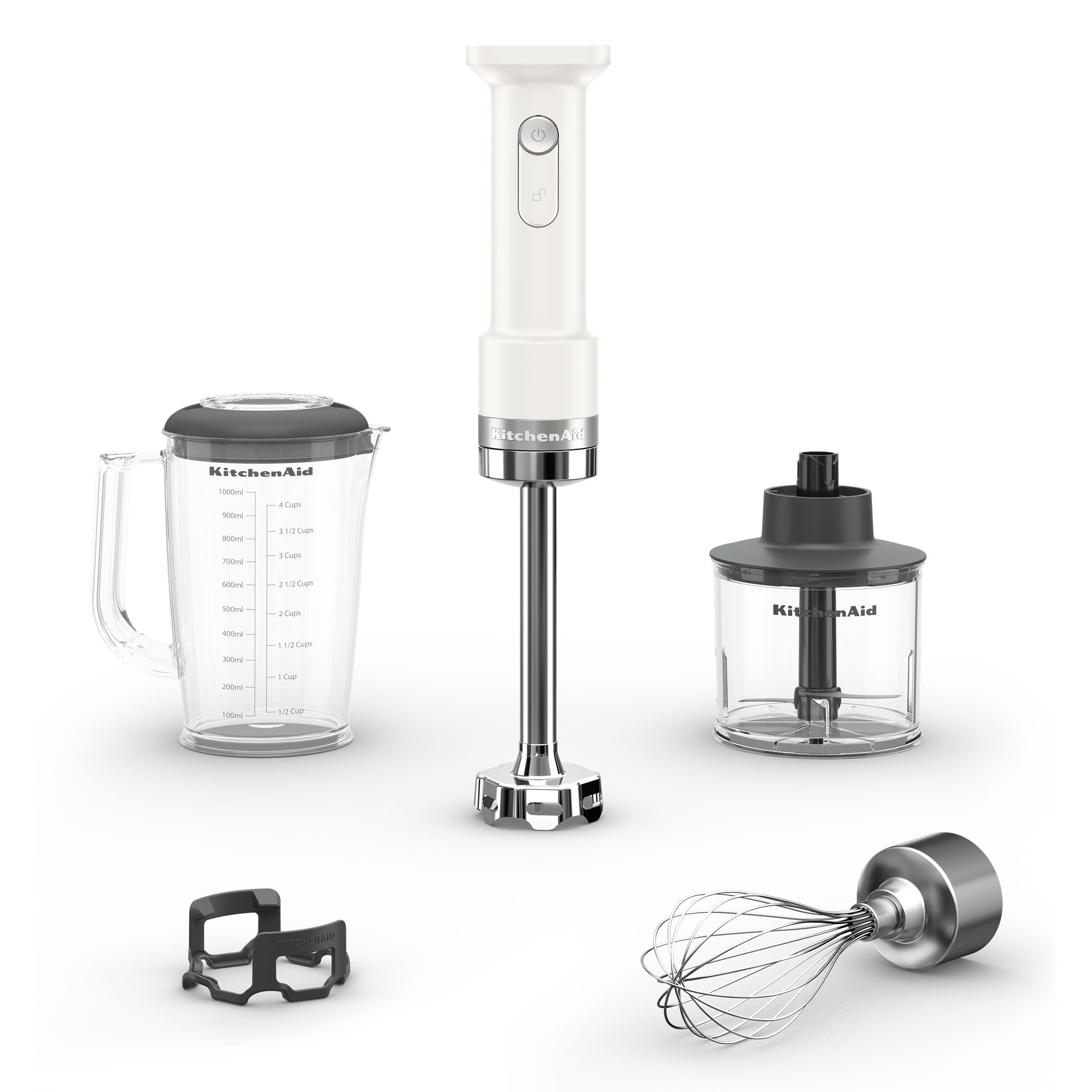 kitchenaid-go-cordless-hand-blender-with-attachments-khbrv05-porcelain-white-bat image 1